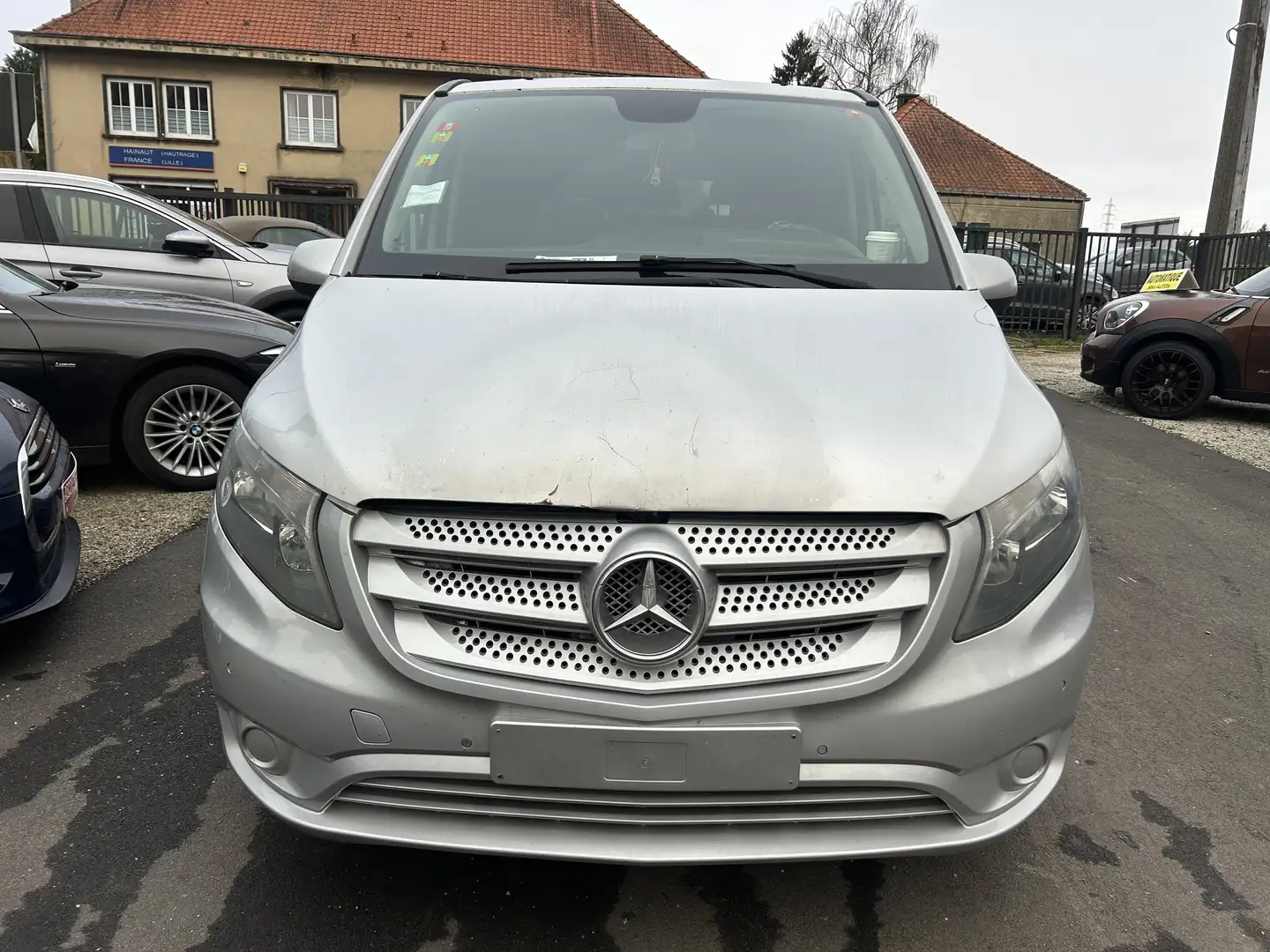 Mercedes-Benz Vito 116CDI Auto. !!EXPORT!! **CAPTEURS/CLIM/GPS** Gris - 2