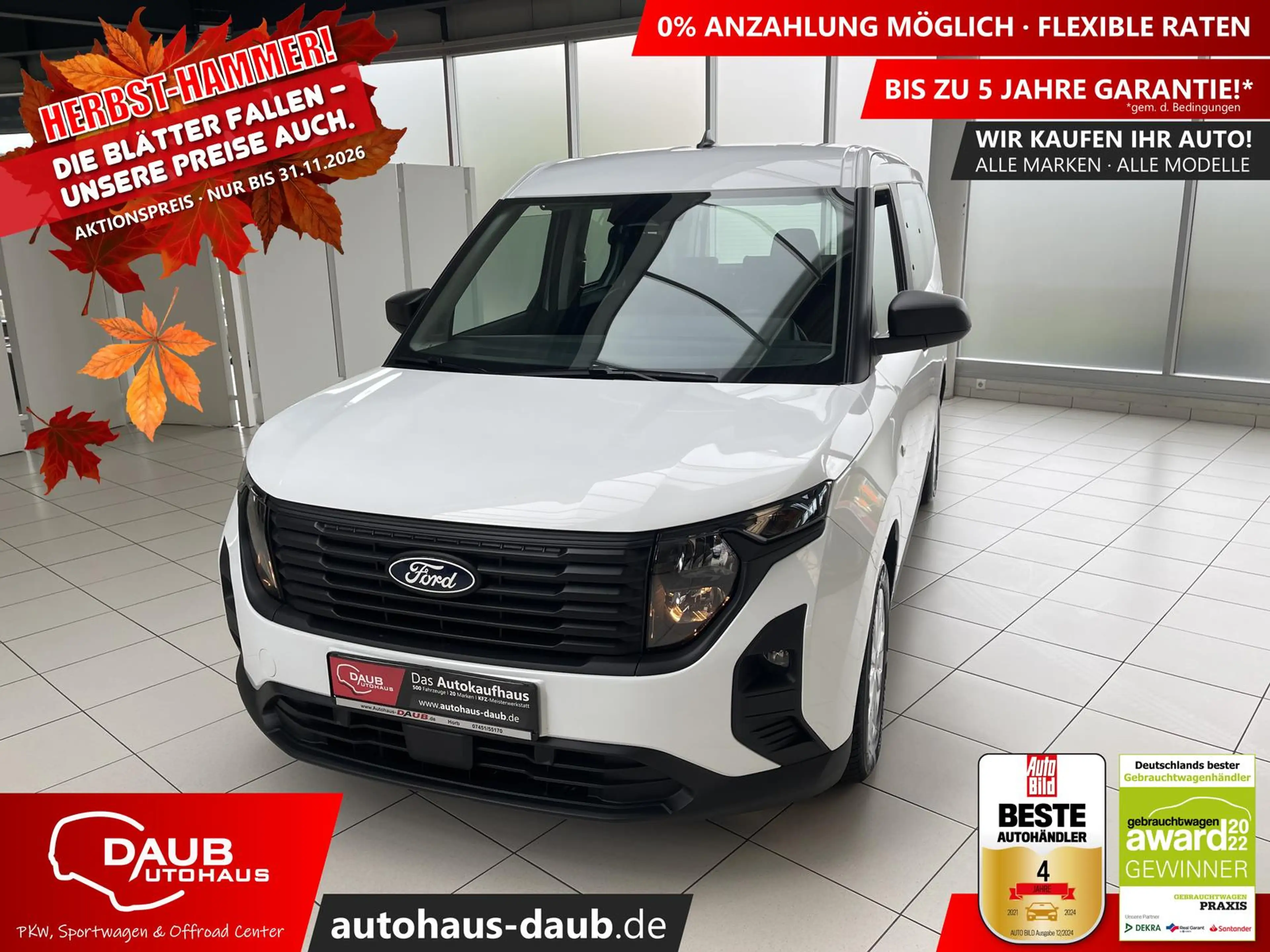 Ford Tourneo Courier 1.0+Trend+Klima+Schiebetüren beidseidig+++