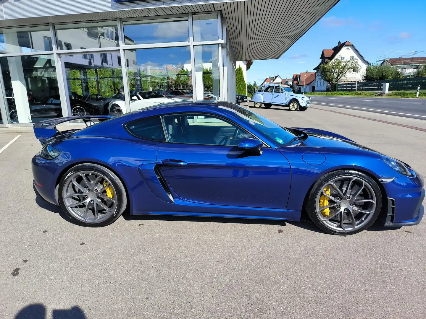 Porsche Cayman GT4*Clubsportp*PCCB*PDLS+*Vollschalen Blau - 2