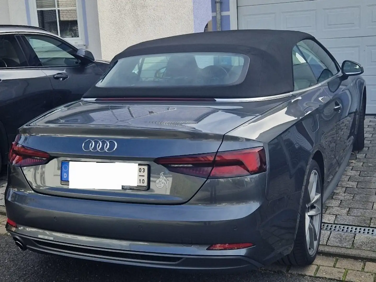 Audi A5 Cabrio 2.0 TDI Sport Schaltgetriebe Grau - 2