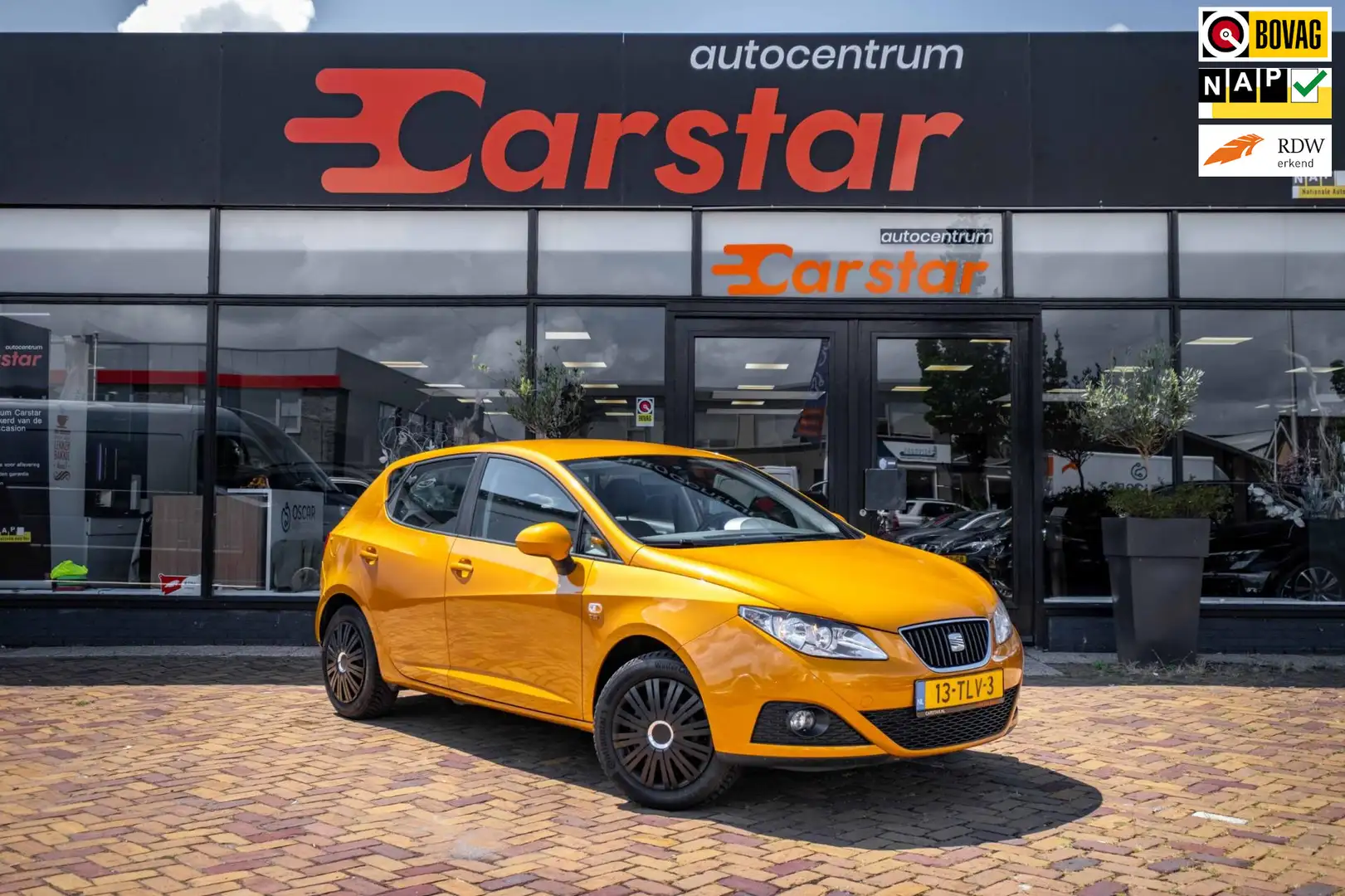 SEAT Ibiza SC 1.2 TSI Sport|Cruise|Climate|Automaat Жовтий - 1