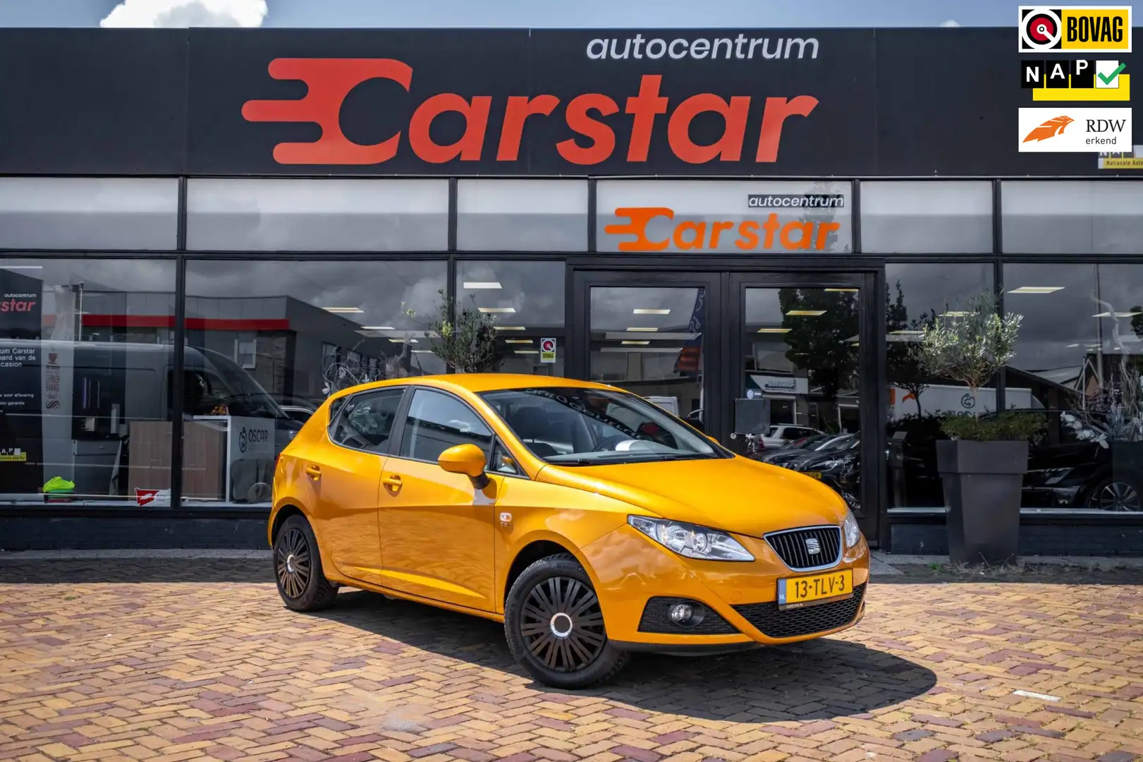 SEAT Ibiza SC 1.2 TSI Sport|Cruise|Climate|Automaat Geel - 1