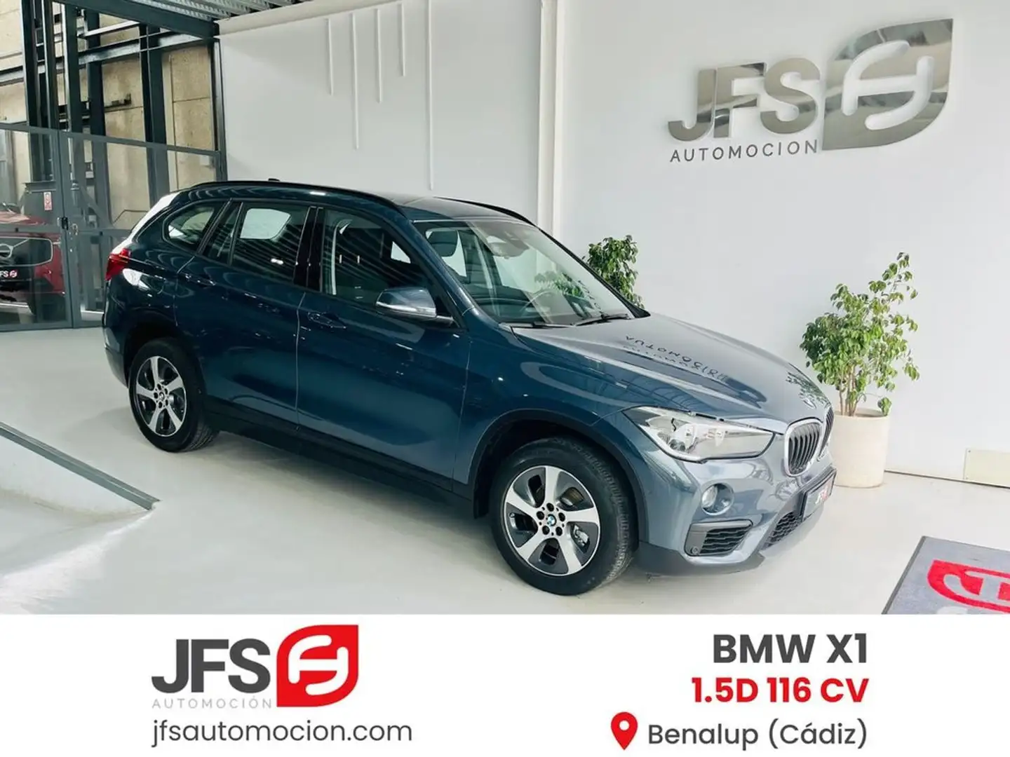 BMW X1 1.5D 116 CV Gris - 1