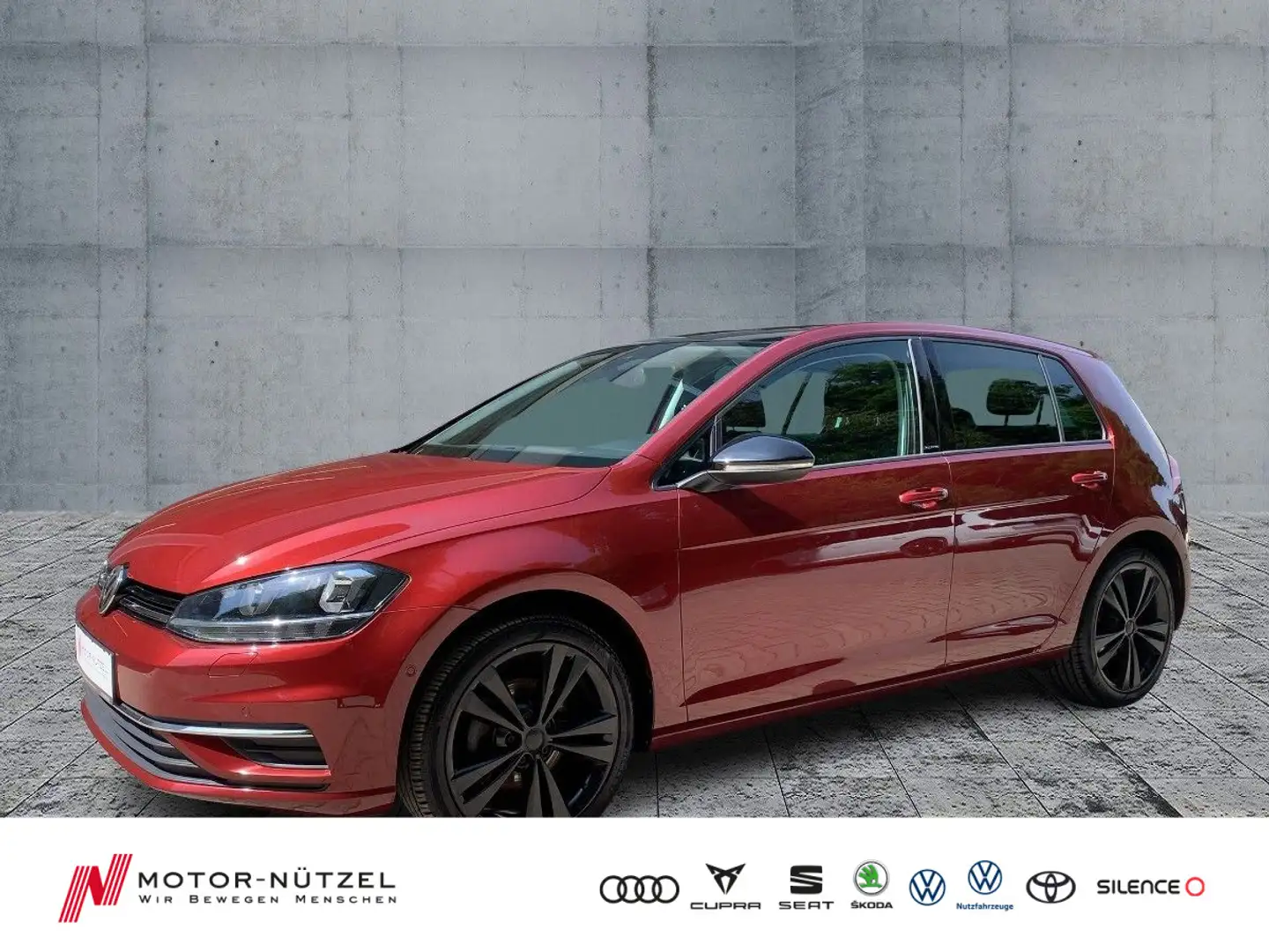Volkswagen Golf VII 1.5TSI COMFORTLINE NAV+ACC+SHZ+PDC+PANO Rot - 1