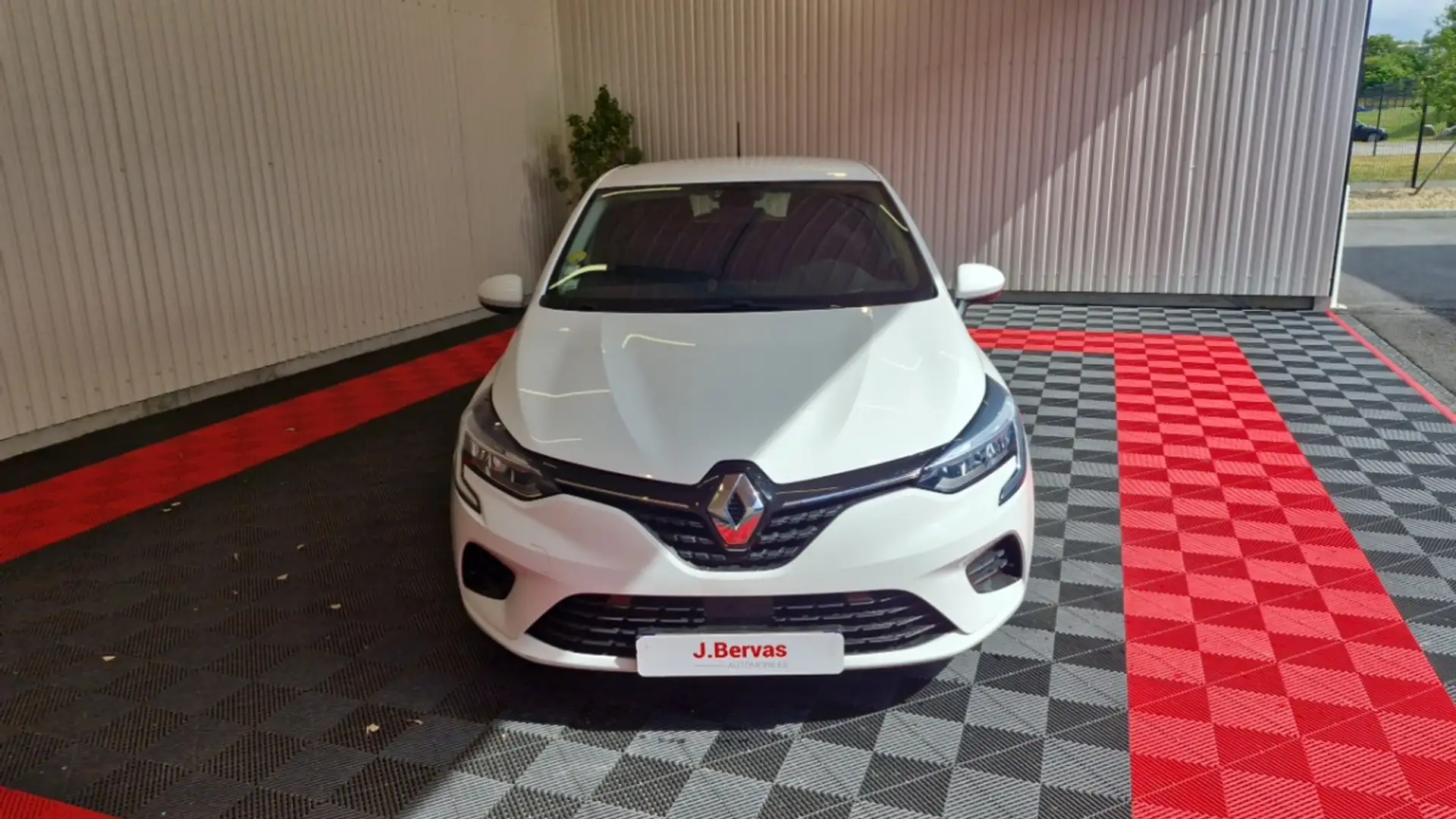 Renault Clio V SOCIETE BLUE DCI 85 AIR NAV Blanc - 2