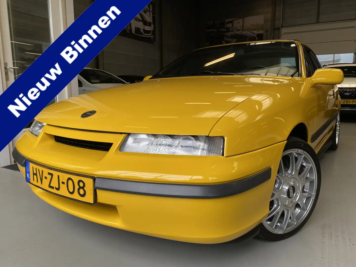 Opel Calibra 2.0i Airco, Elektrische ramen , Leder, Schuifdak Gelb - 1