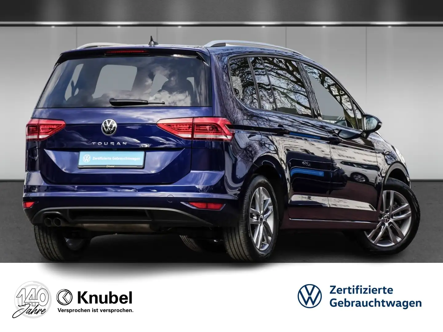 Volkswagen Touran ACTIVE 2.0 TDI DSG Ass+ Standh. AHK NaviPro Key... Blau - 2