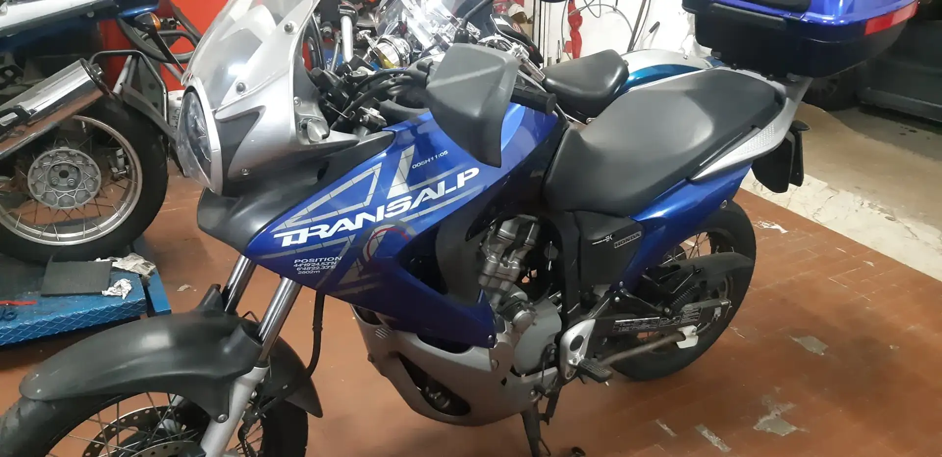 Honda XL 700 ABS Azul - 2