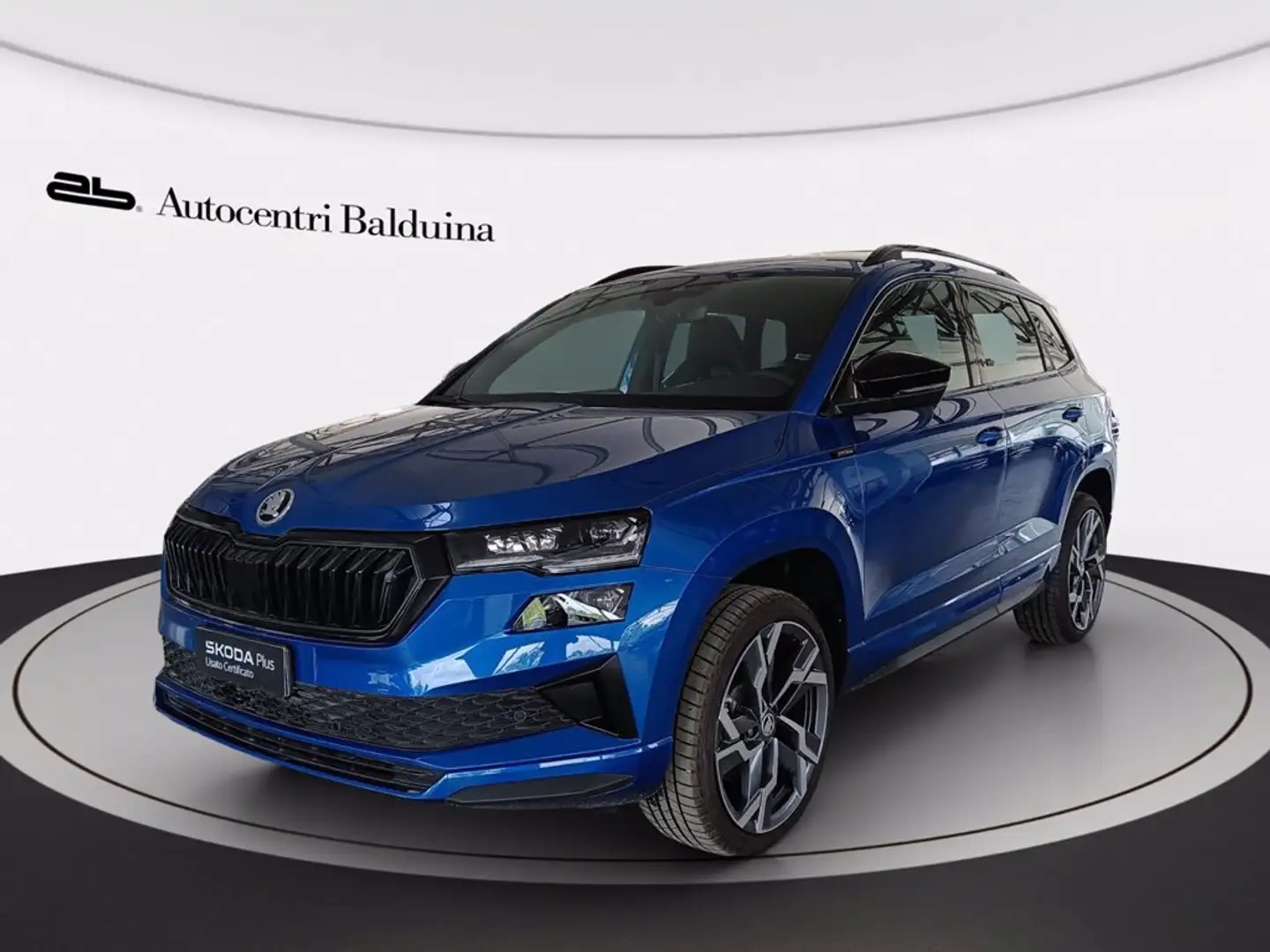 Skoda Karoq 2.0 tdi sportline 150cv dsg Blauw - 1
