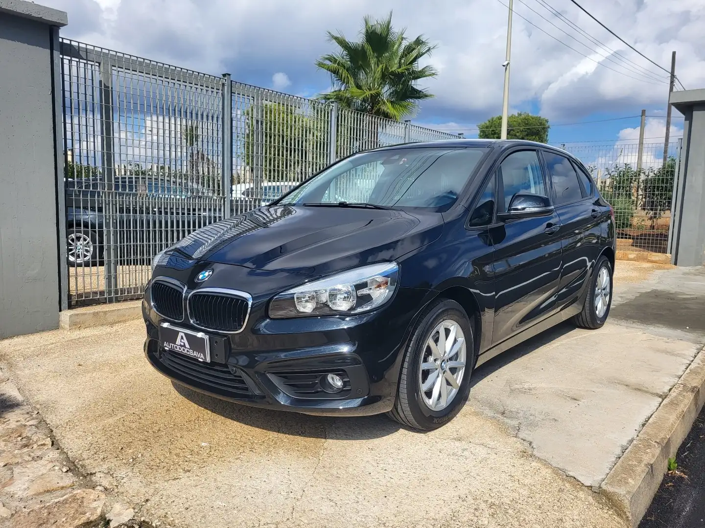 BMW 216 D BUSINESS PACK+VETRI OSCURATI+PORTELL.ELETTR. Noir - 1