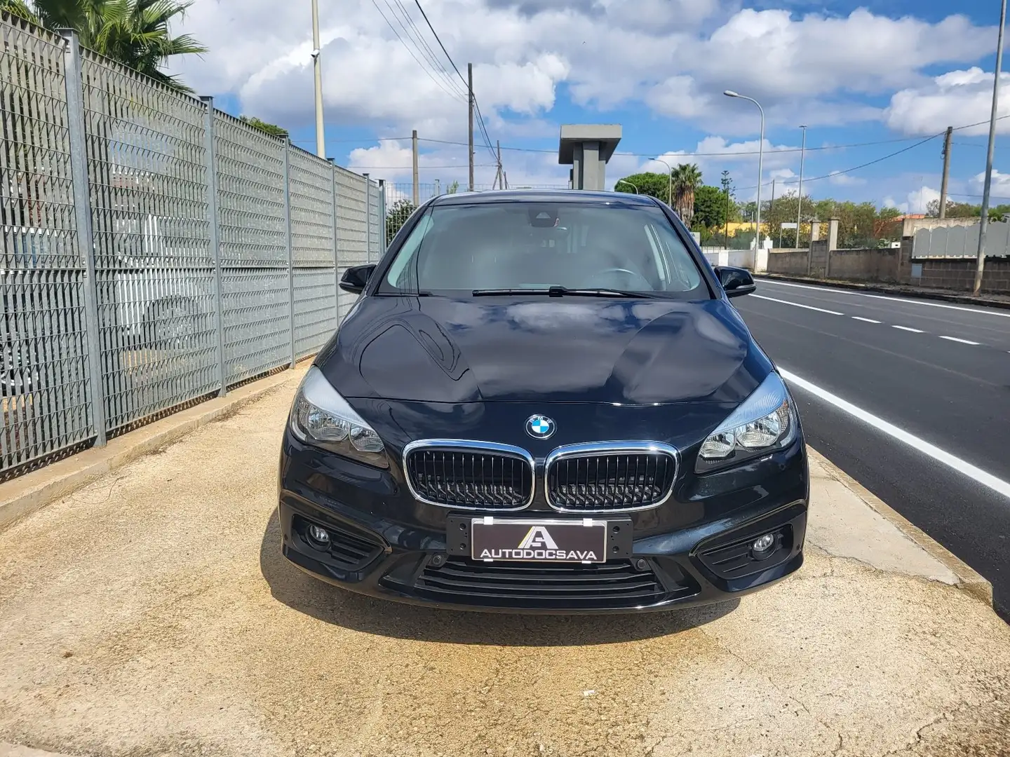 BMW 216 D BUSINESS PACK+VETRI OSCURATI+PORTELL.ELETTR. Negro - 2