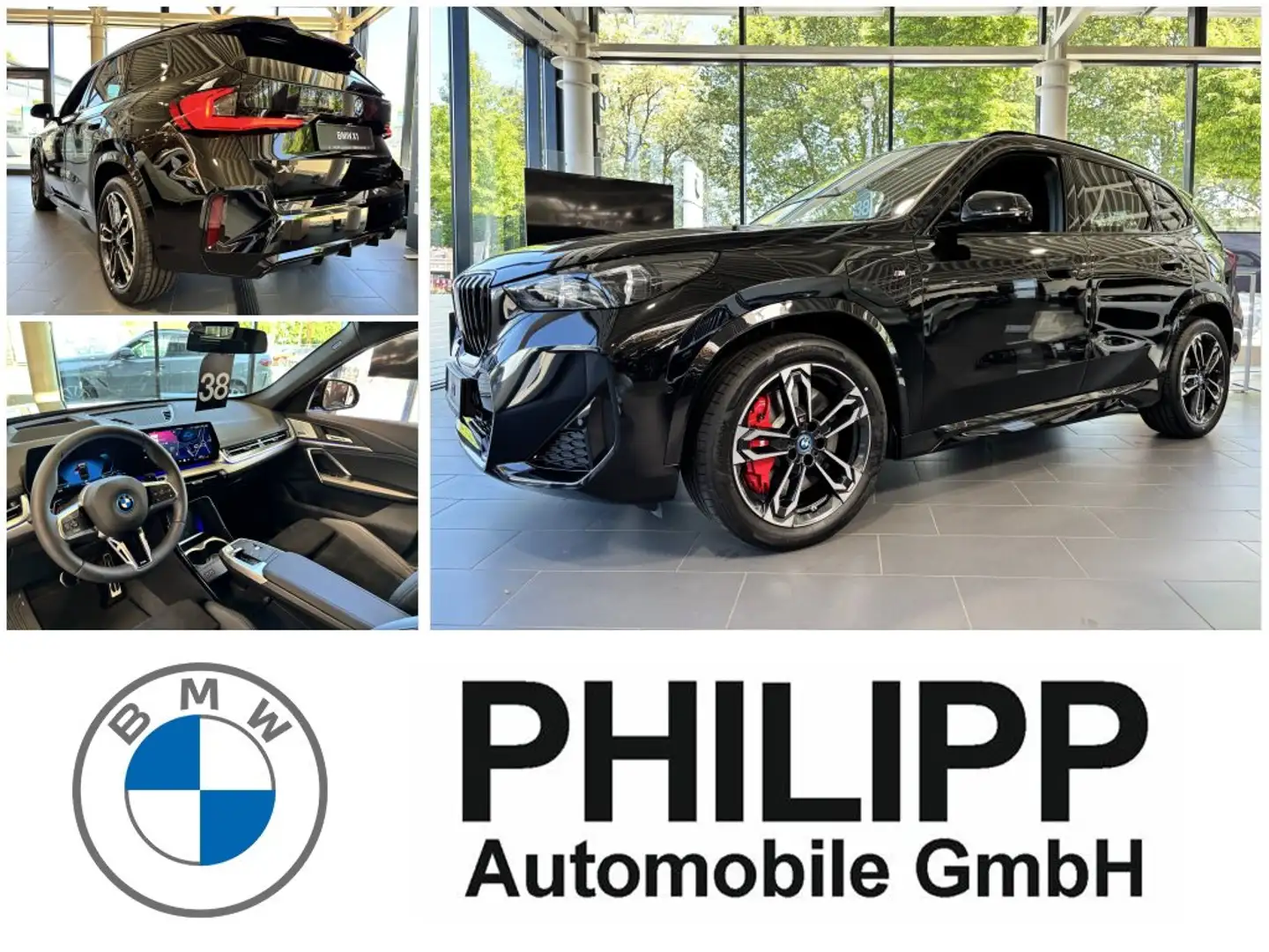 BMW X1 xDrive25e M SporPro 19" Inno Massage 360° Driving+ Schwarz - 1