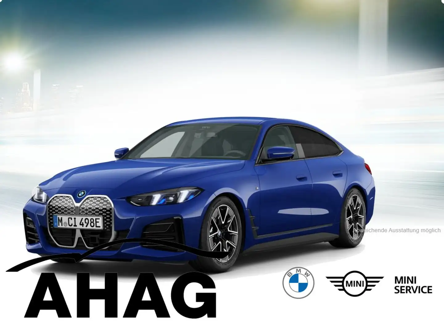 BMW i4 eDrive40 M Sportpaket Innovationsp. Klimaaut. Blau - 2