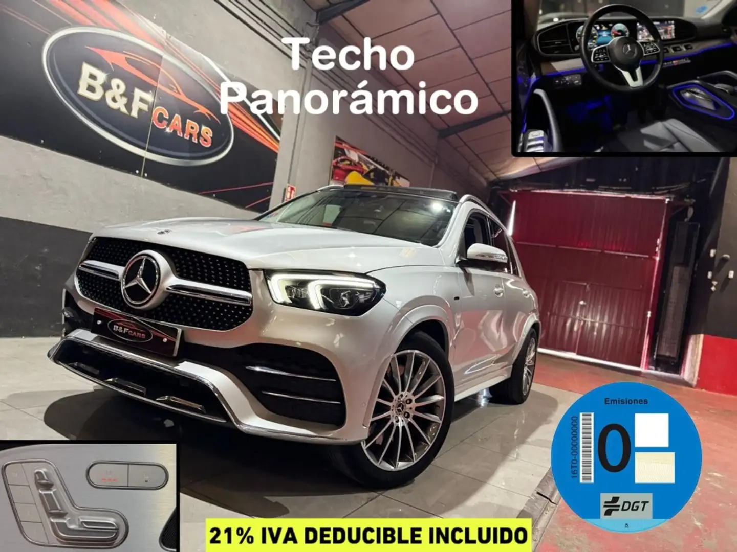 Mercedes-Benz GLE 350 350de 4Matic Aut. Plateado - 1