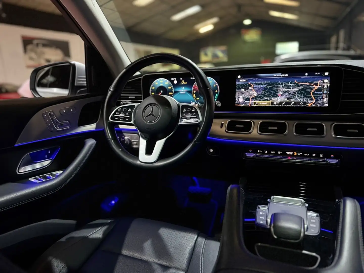 Mercedes-Benz GLE 350 350de 4Matic Aut. Plateado - 2