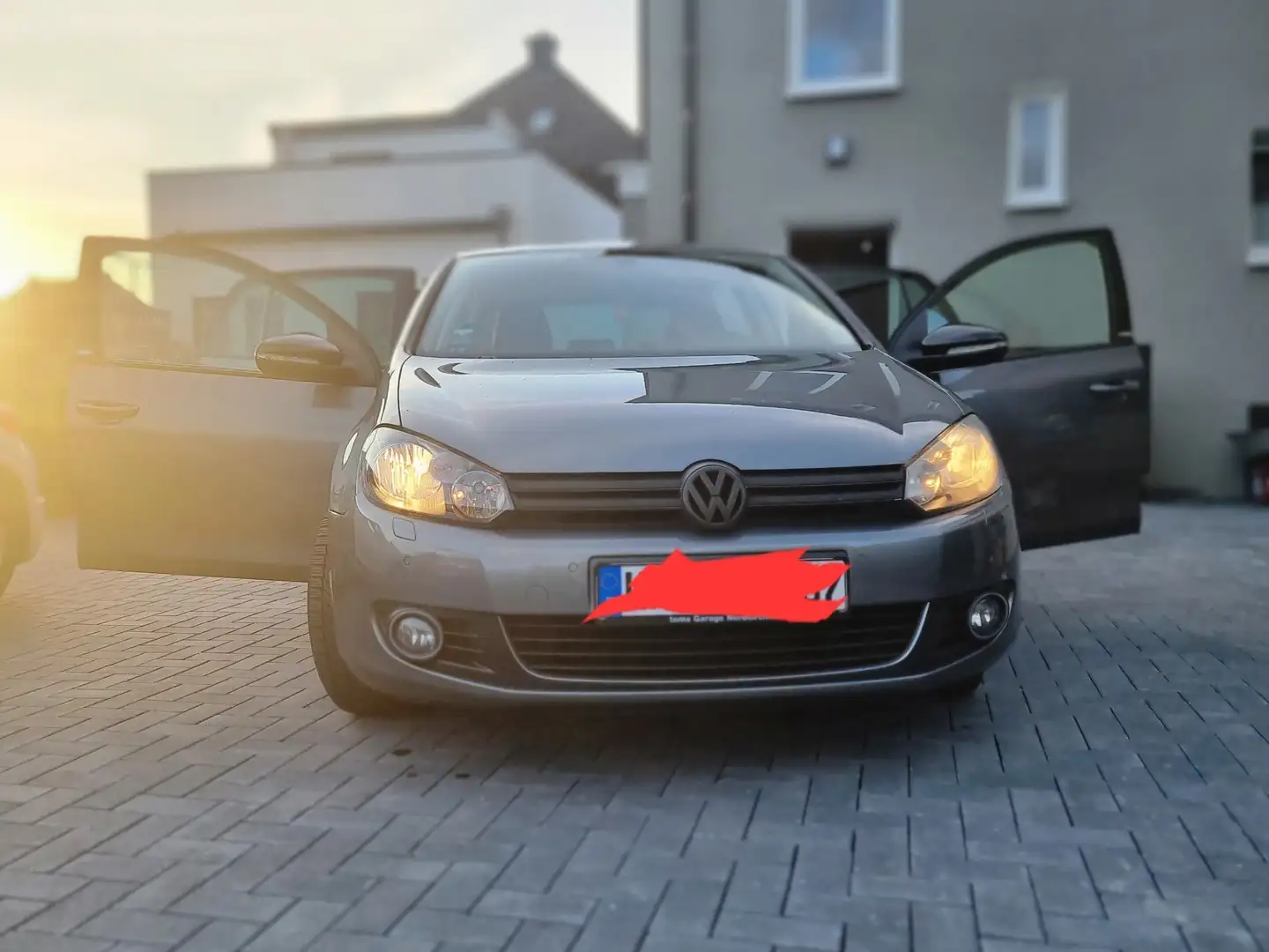 Volkswagen VW Golf 6 Style Argintiu - 1