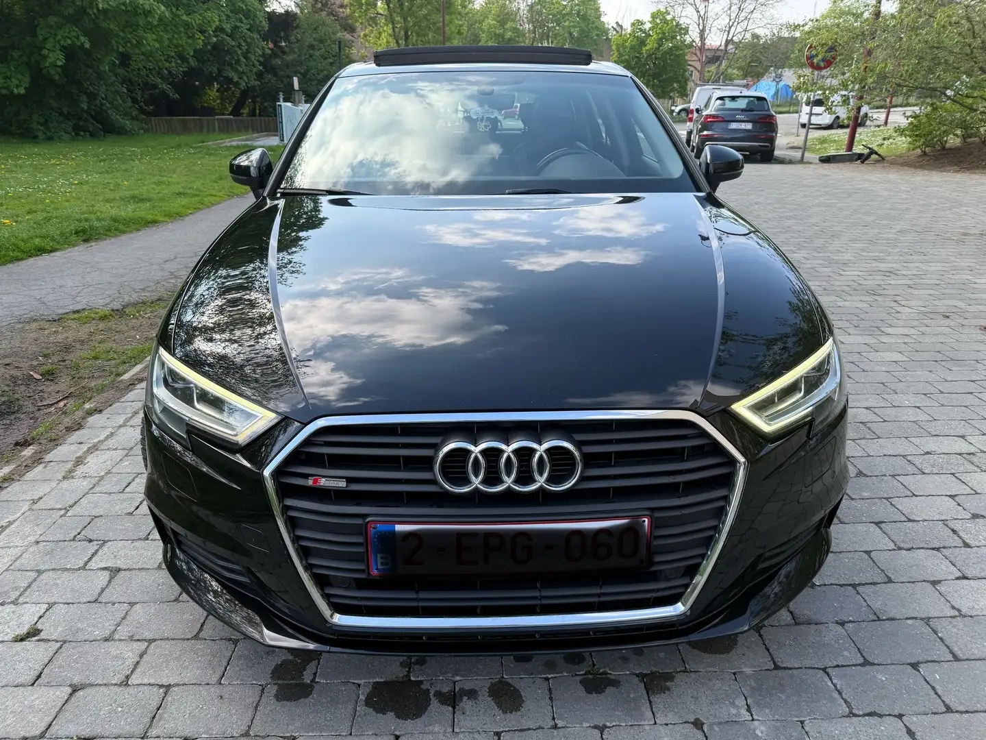 Audi A3 30 TFSI Sport S tronic (EU6d-TEMP) full toit pano Schwarz - 2