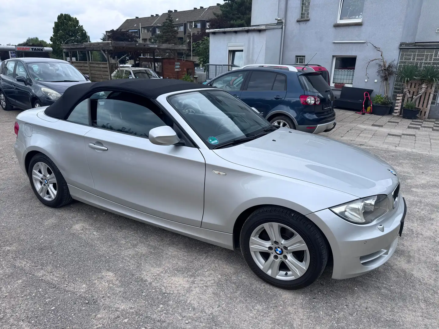 BMW 120 120d Cabrio Silber - 2