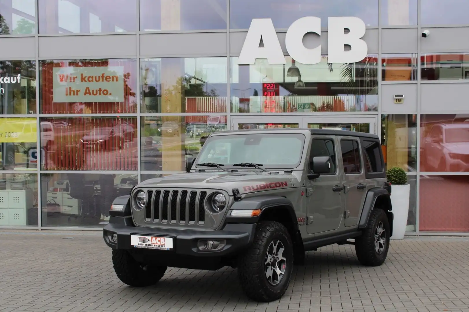 Jeep Wrangler 2,2 CRDI Unlimited Rubicon Dual Top LED Gris - 1