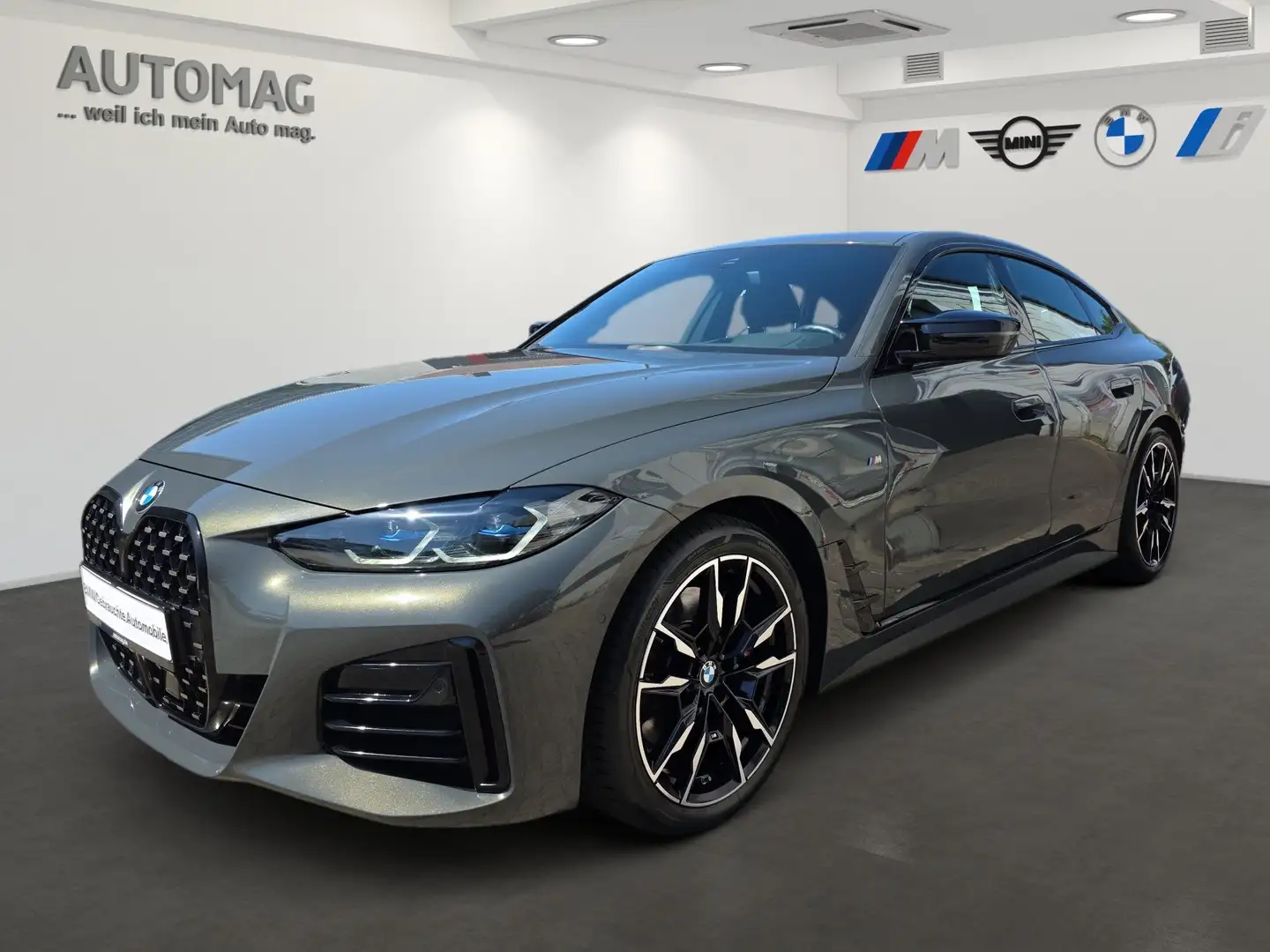 BMW M4 40i xDrive HeadUp*Laser*Drive Assist*ad.M-Fahrwerk Grau - 1