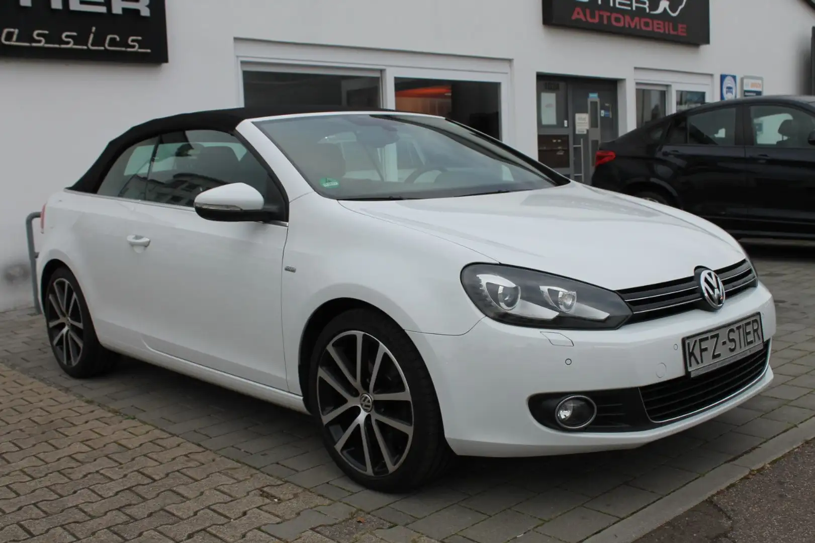 Volkswagen Golf VI Cabriolet Cup BMT Blanc - 2