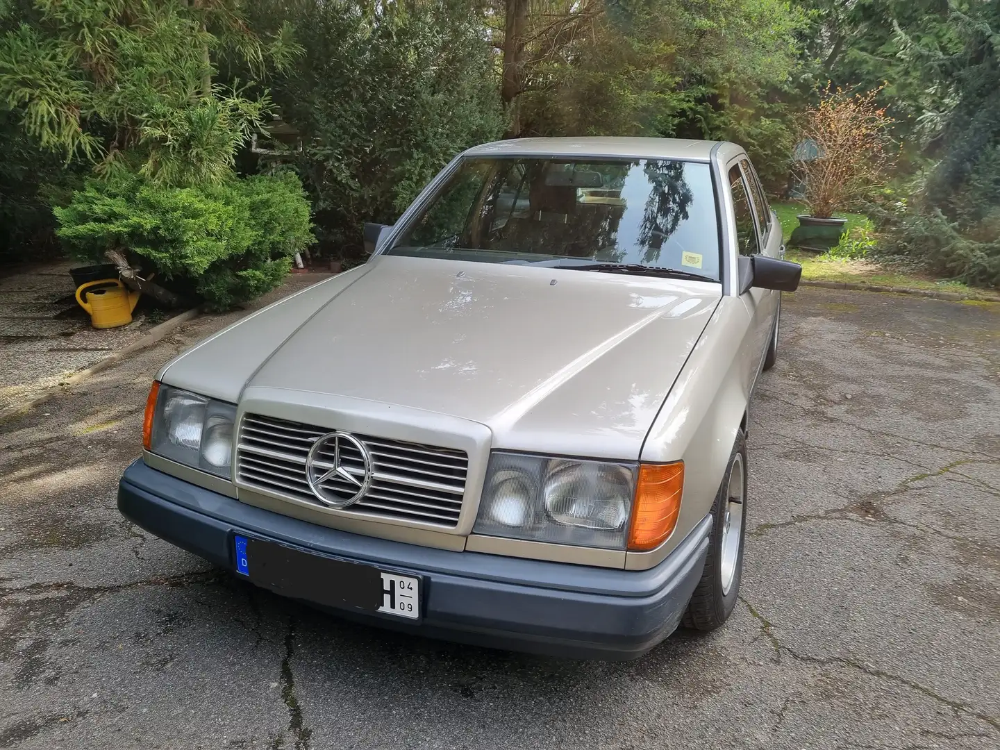 Mercedes-Benz 300 Typ 124 Handelsbezeichnung 300 D Beżowy - 1