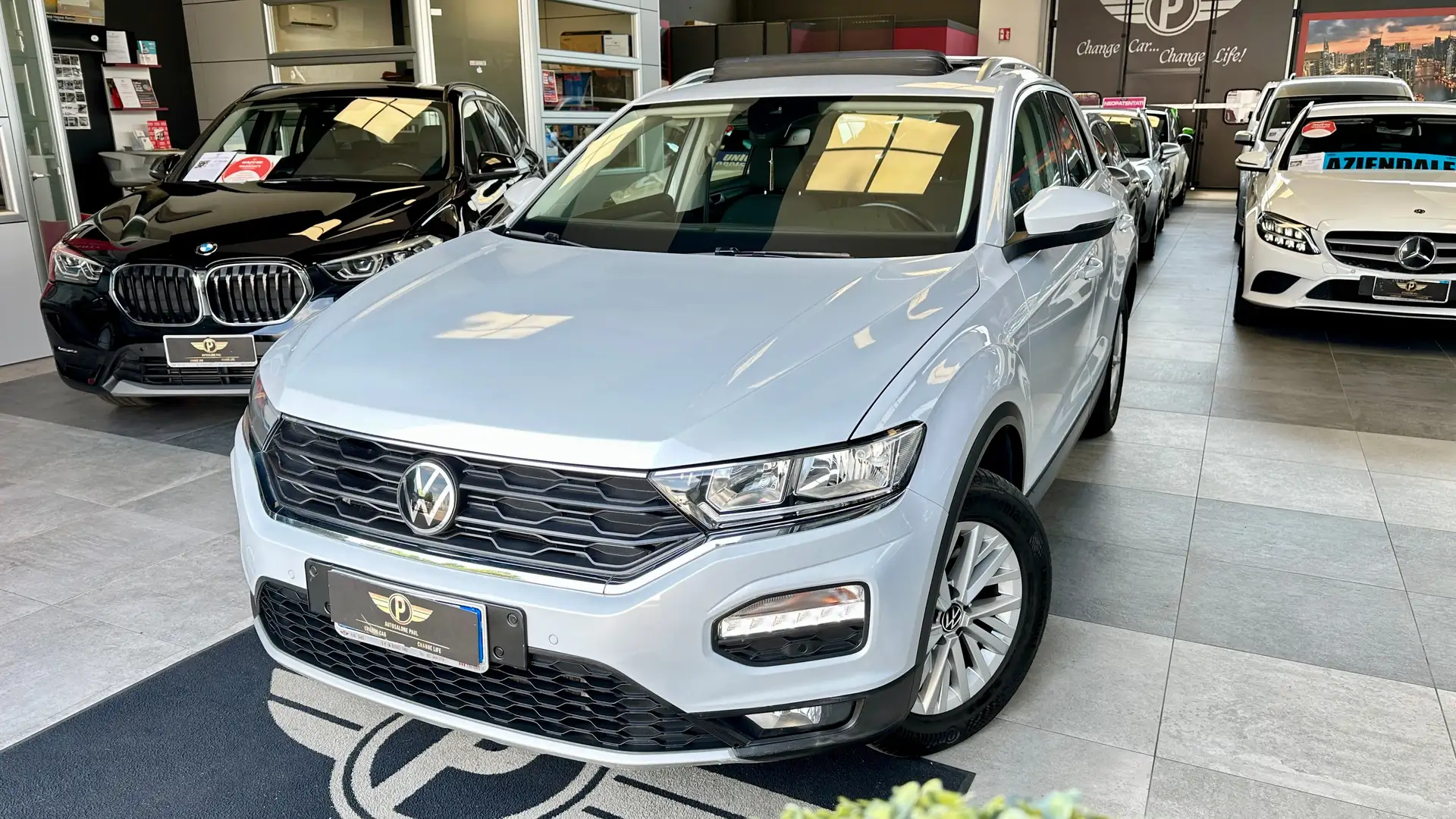 Volkswagen T-Roc 2.0 TDi 150CV DSG  Business + Full Optional Bianco - 1