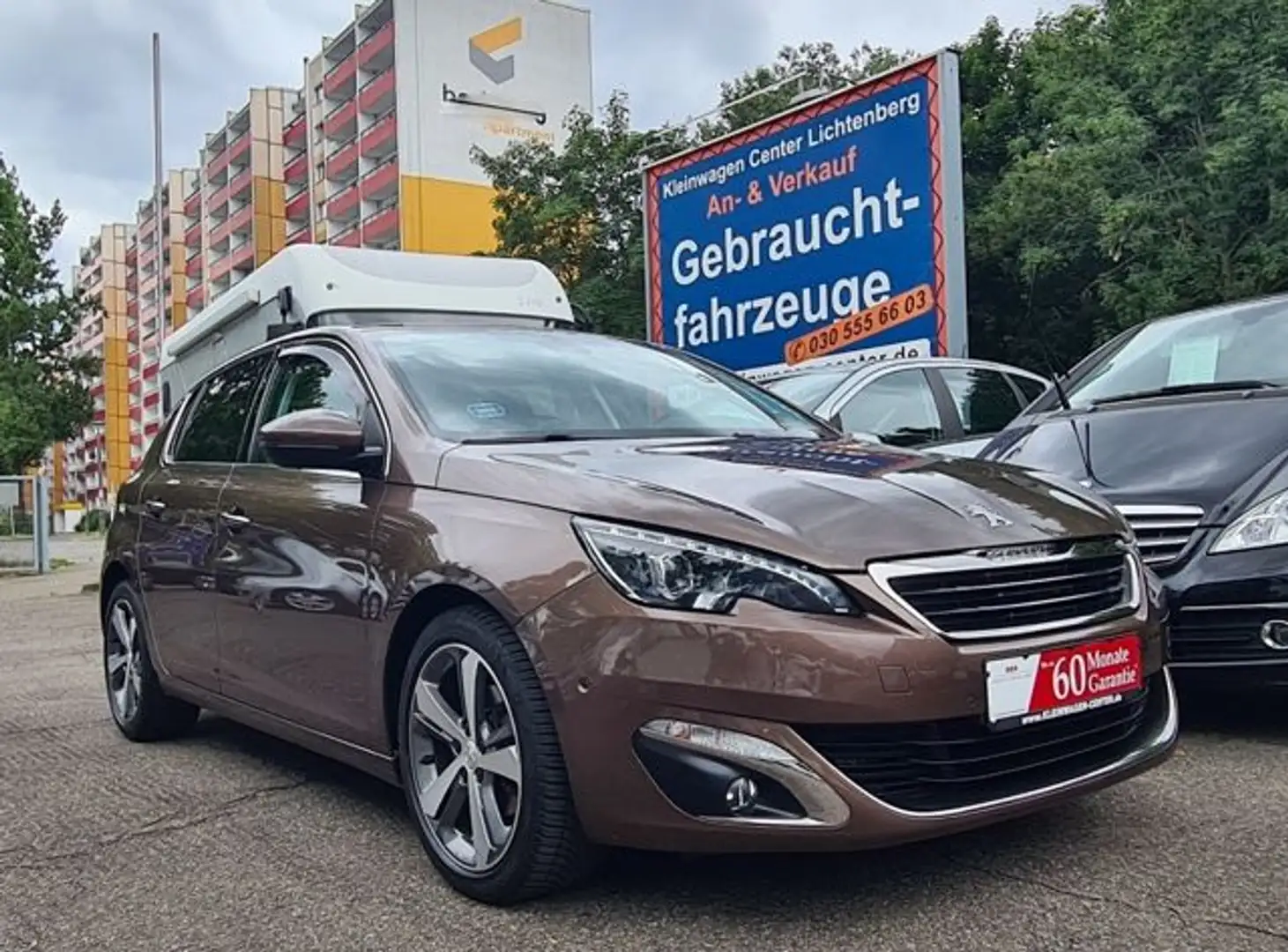 Peugeot 308 1.2 PureTech 130 Allure Auto/LED/Leder/Navi Bronce - 2