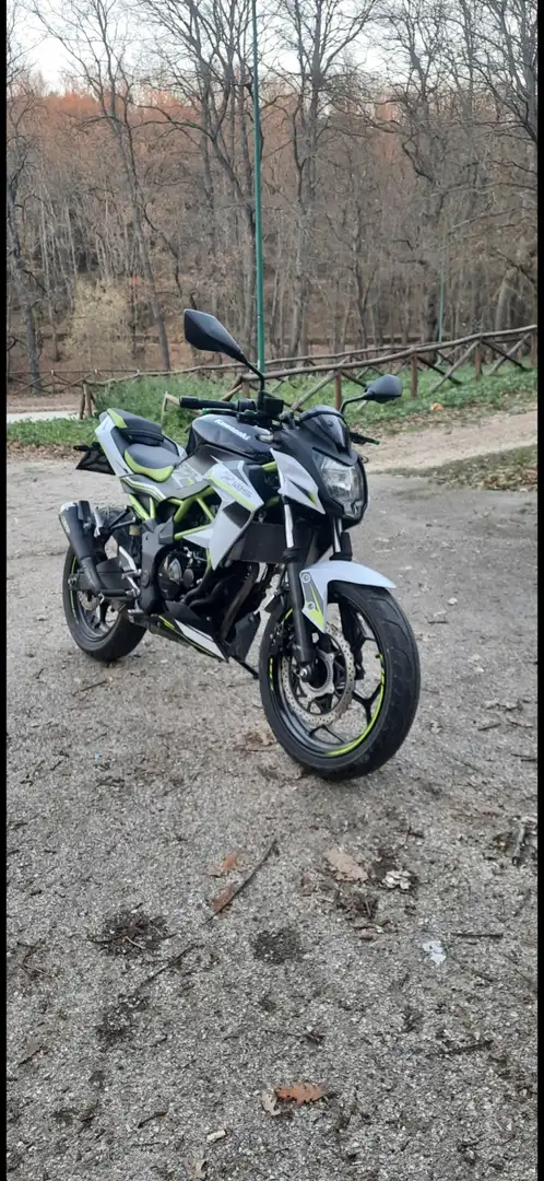 Kawasaki Z 125 Blanc - 1