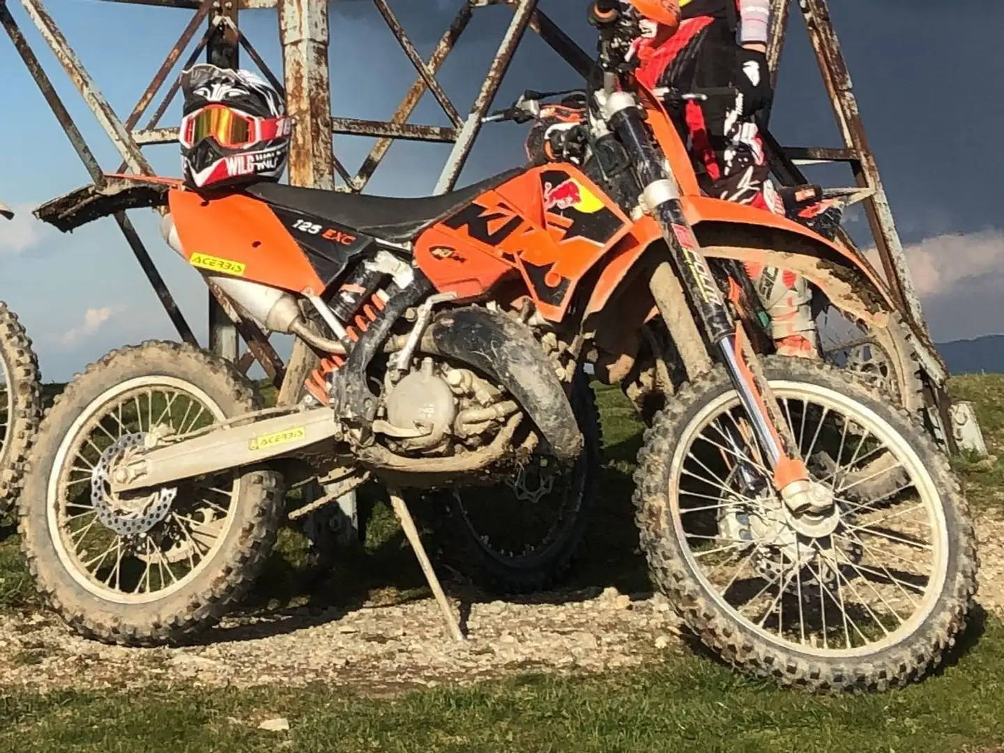 KTM 125 EXC Naranja - 1