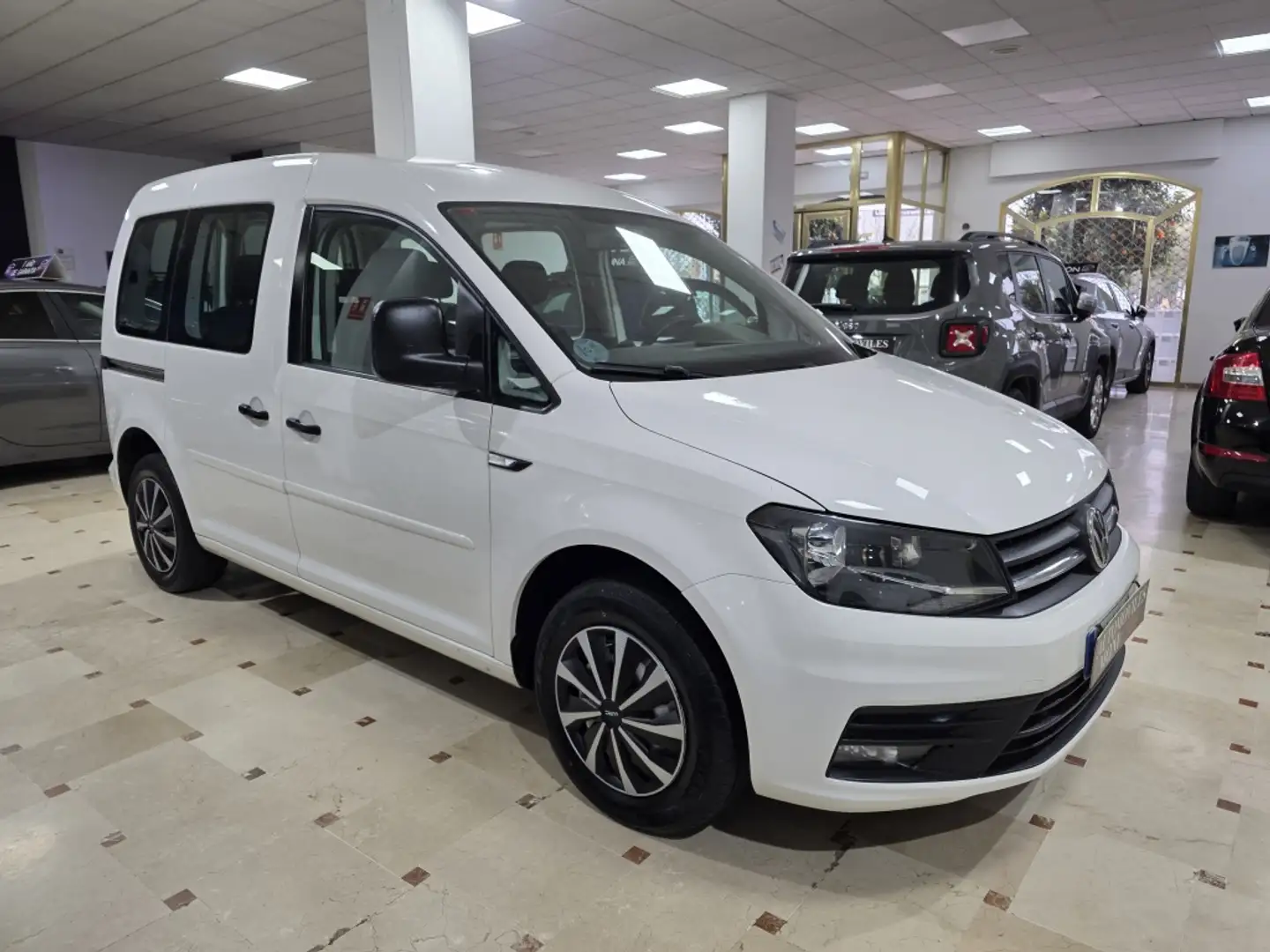 Volkswagen Caddy 2.0TDI Kombi 55kW Weiß - 2