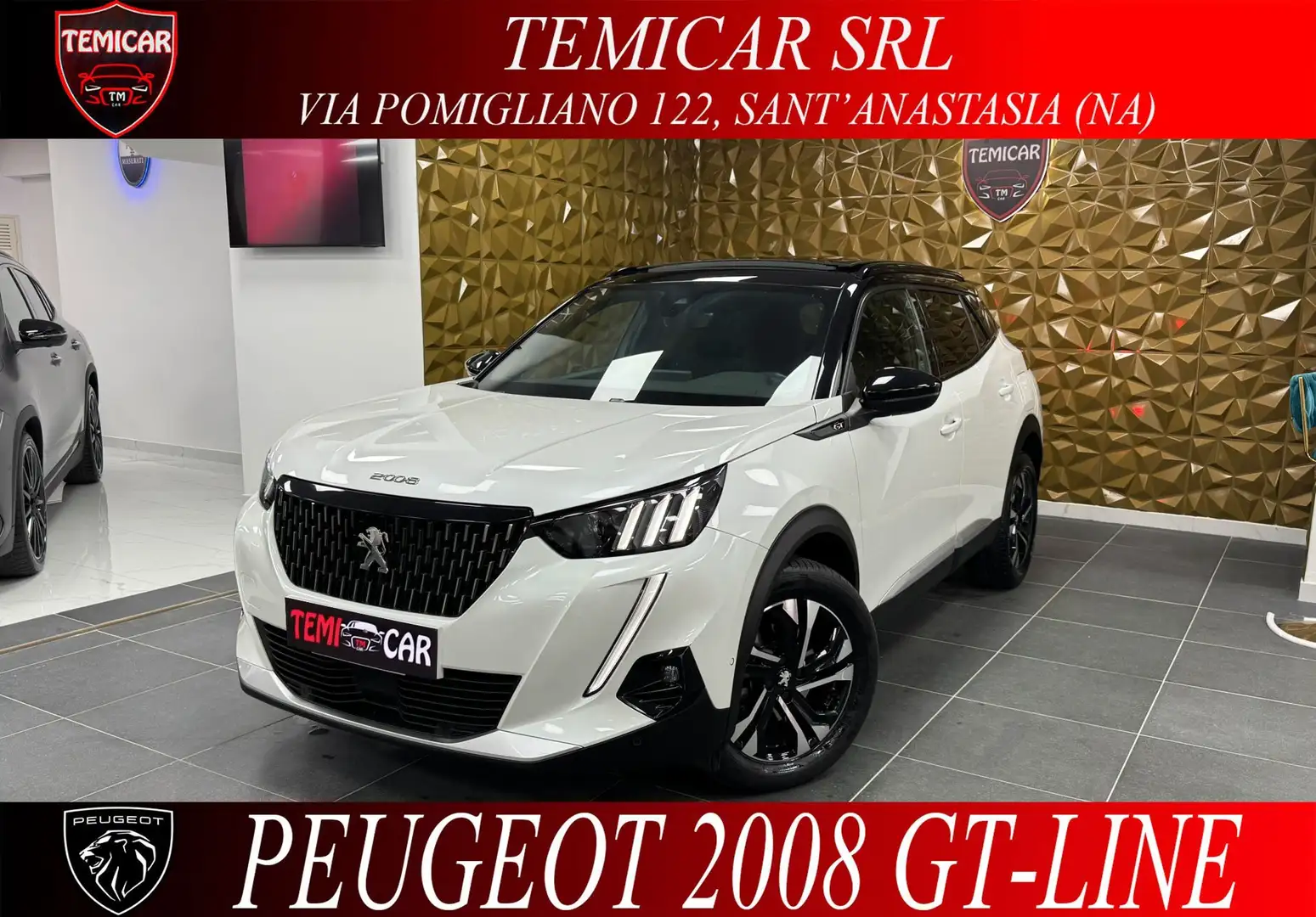 Peugeot 2008 2008 II 2020 1.5 bluehdi GT s Bianco - 1