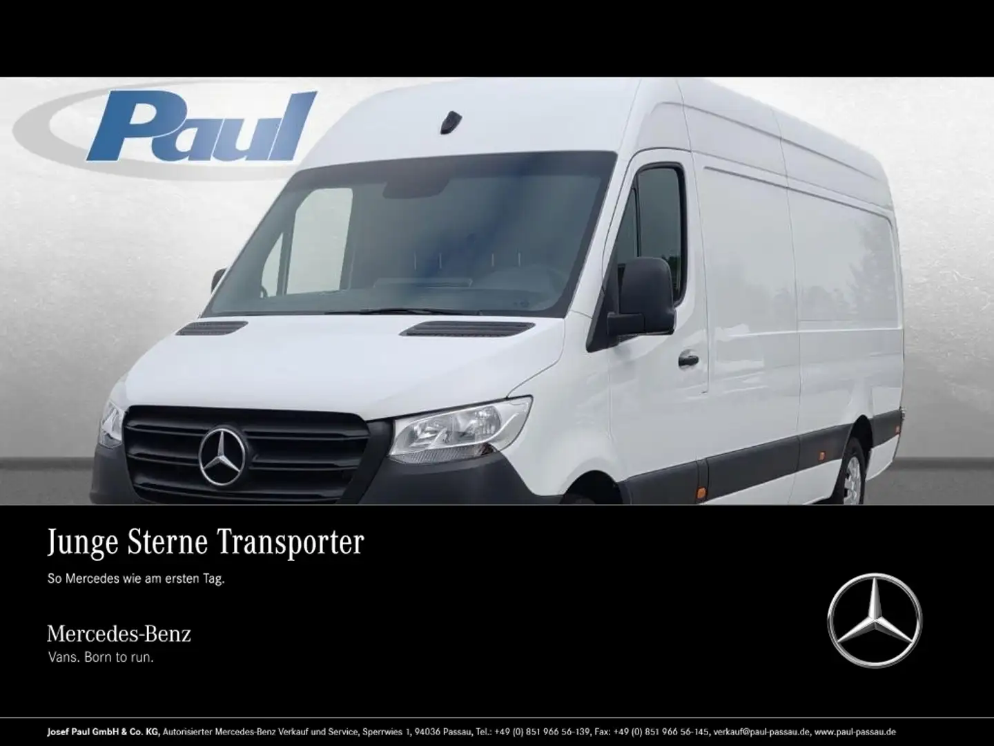 Mercedes-Benz Sprinter 317 CDI KA L3 9G+Sthzg+Kam+AHK3,5t+Navi Blanc - 1