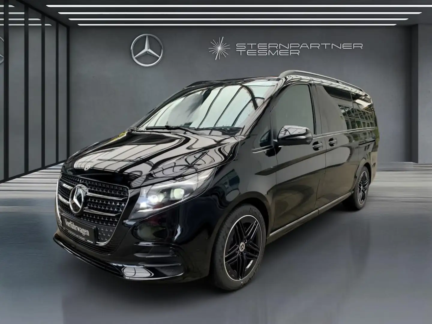 Mercedes-Benz V 300 d AVANTGARDE, LANG - AMG, NIGHT, AHK, StHz Negro - 1