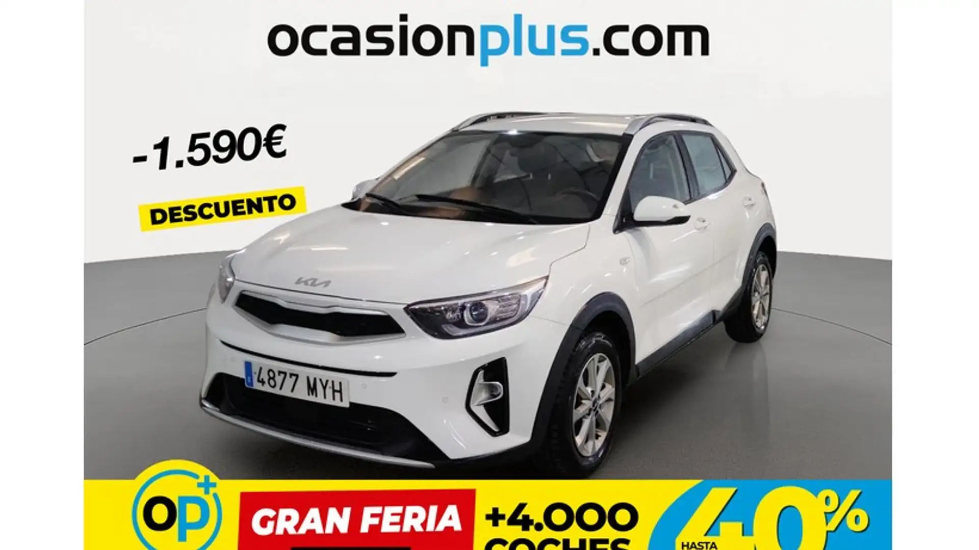 Kia Stonic 1.2 DPi Drive Blanco - 1