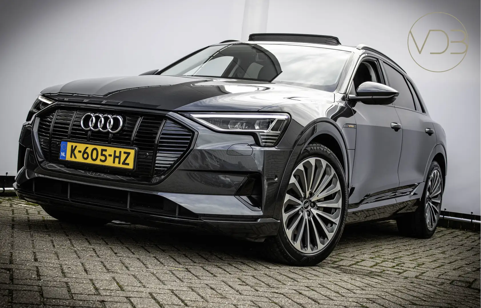 Audi e-tron 50 quattro SOH 94% Trekhaak Leer 21inch Pano Gris - 1