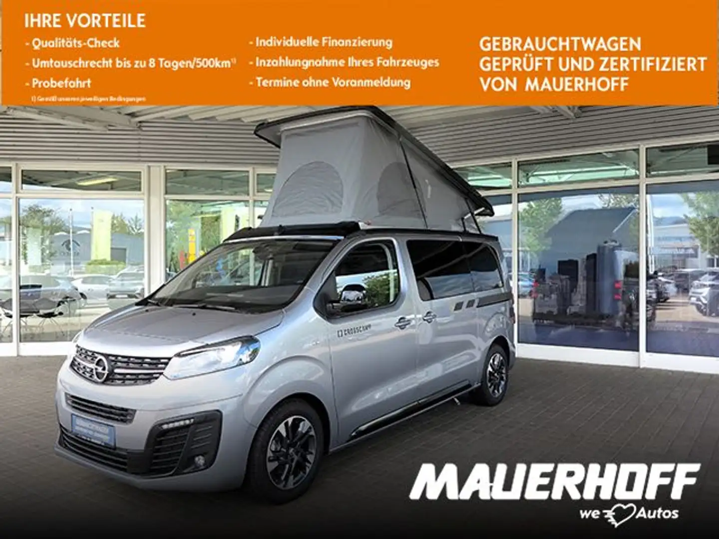 Opel Zafira Life Crosscamp Gris - 1