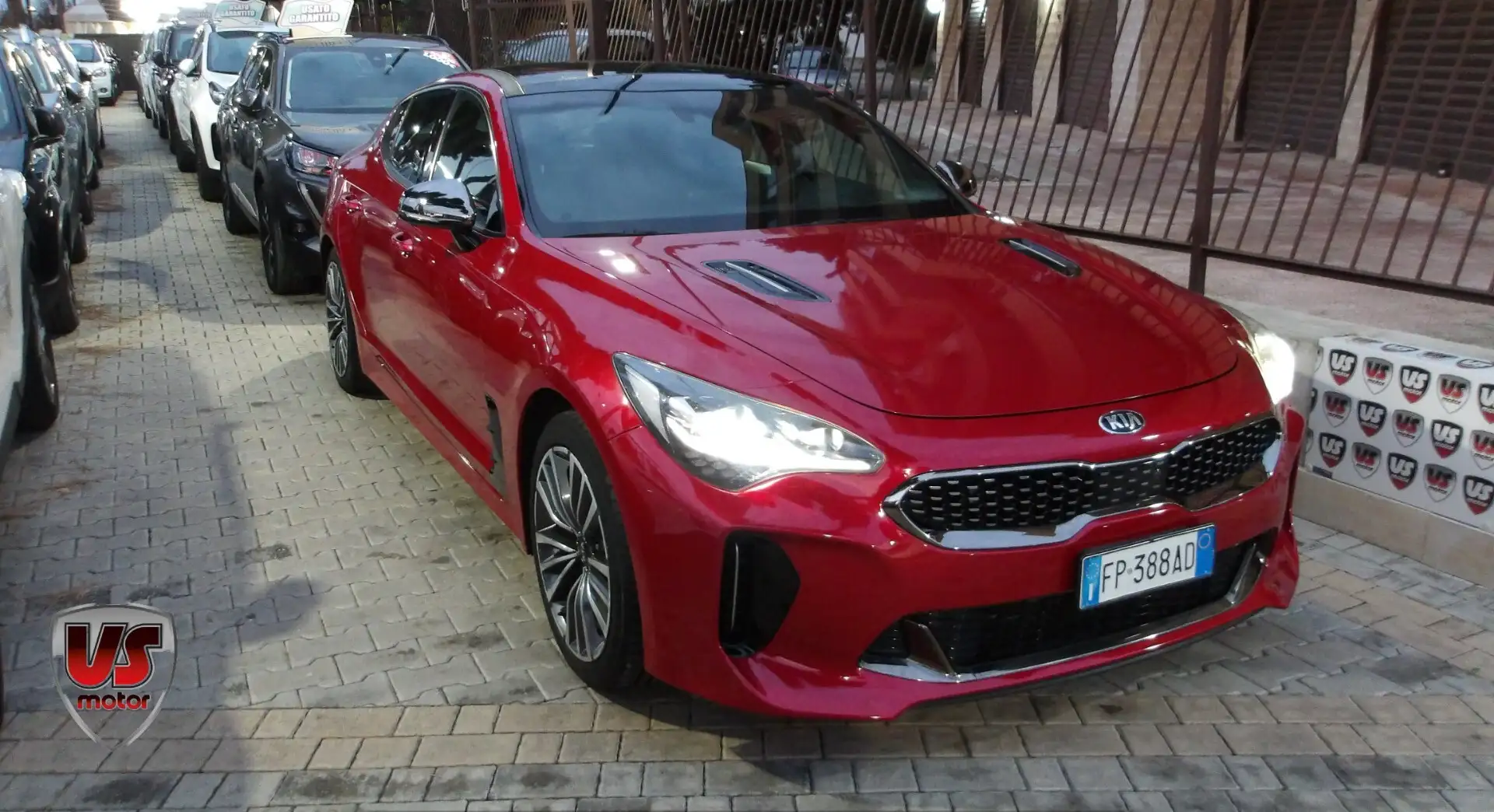Kia Stinger Stinger 2.2 CRDi AWD AT8 GT Line Rosso - 1