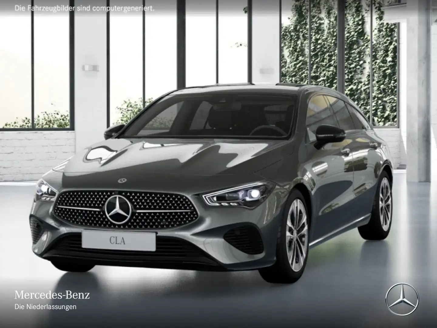 Mercedes-Benz CLA 180 PROGRESSIVE+NIGHT+PANO+360°+AHK+MULTIBEAM Gris - 2