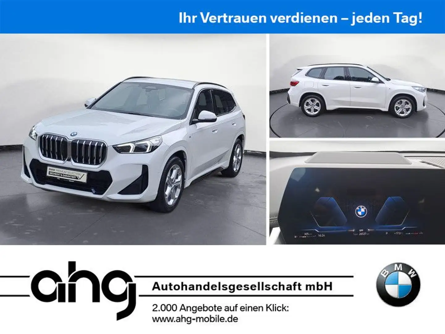 BMW X1 sDrive20i M Sportpaket Head-Up AHK Weiß - 1