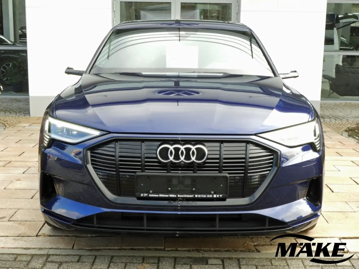 Audi Q8 e-tron Black 55 quattro LEDER MATRIX RFK B&O HUD Azul - 2