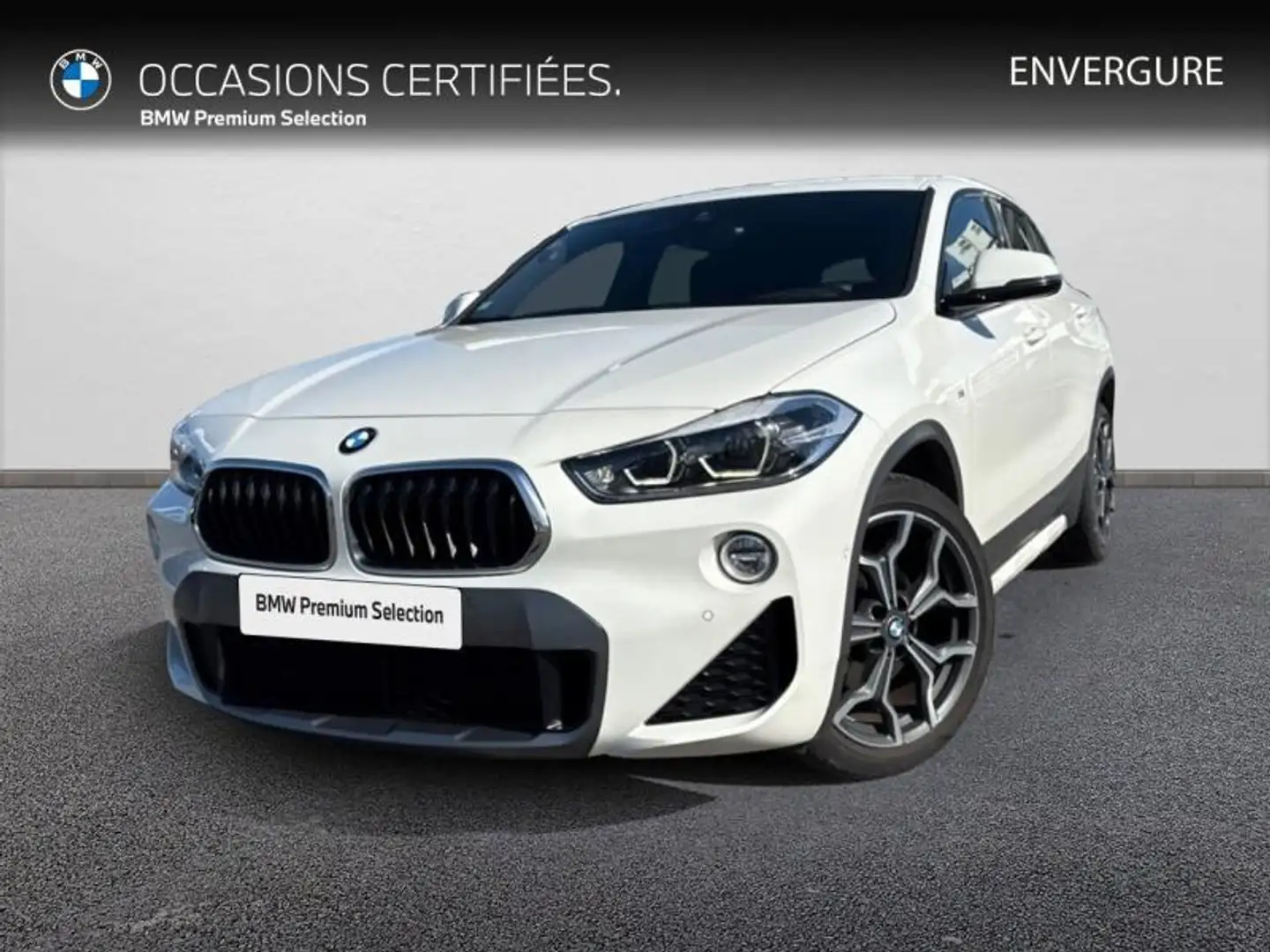 BMW X2 sDrive18iA 140ch M Sport X DKG7 Euro6d-T Blanc - 1