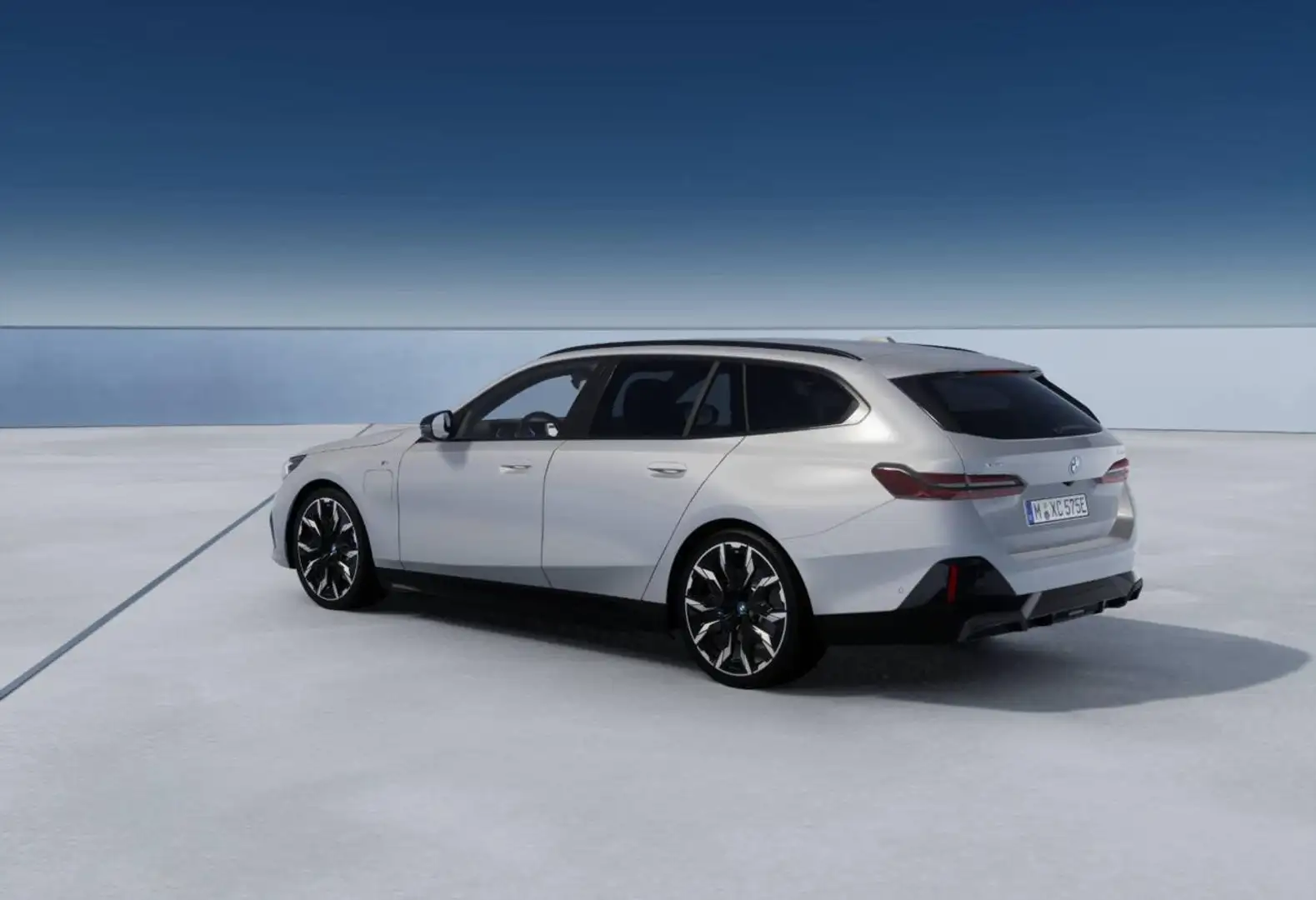 BMW 530 e xDrive Touring MSport Pro Grigio - 2