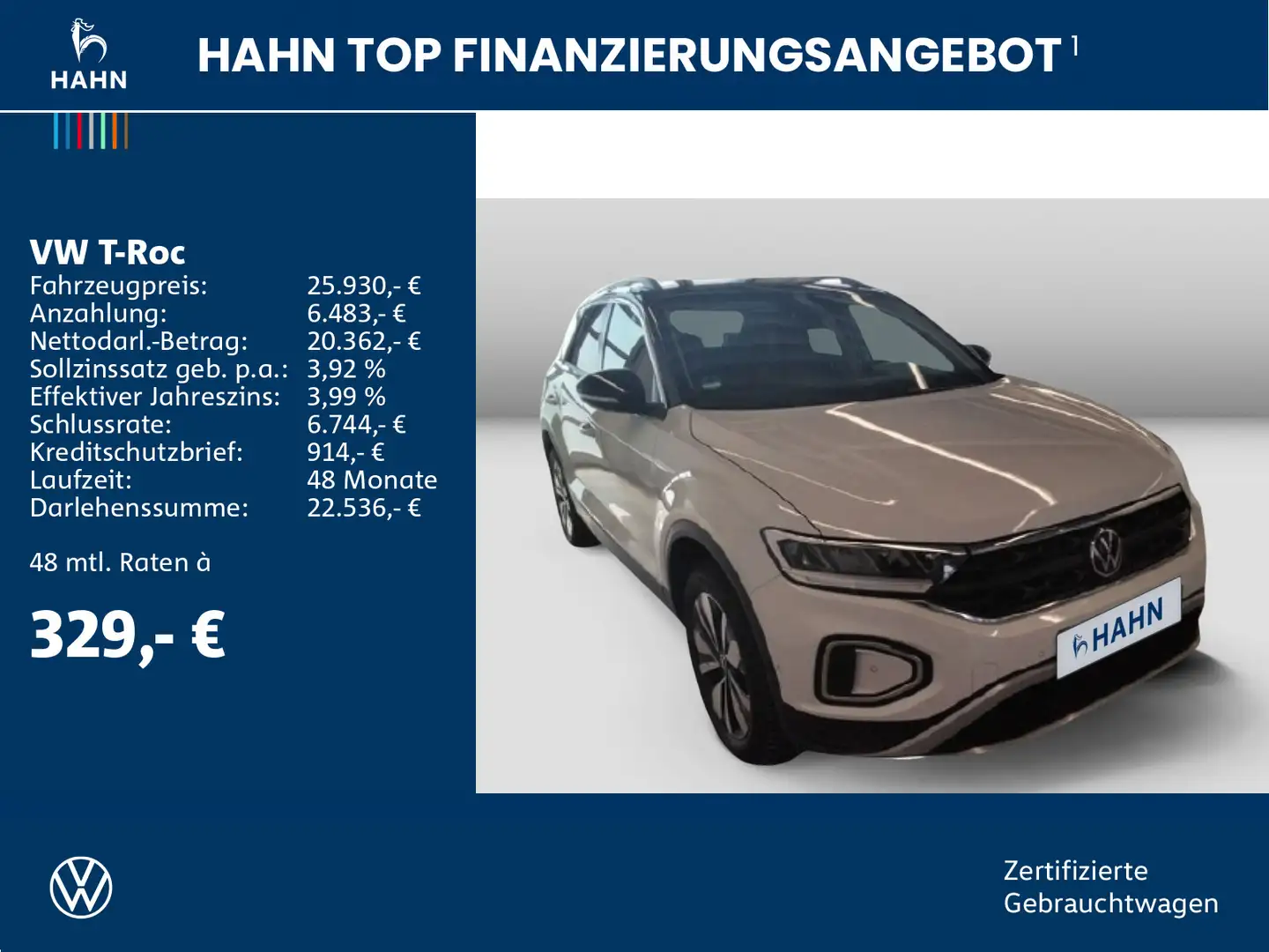 Volkswagen T-Roc 1.0TSI Goal ACC LED Navi PDC Standheizung Blanc - 2