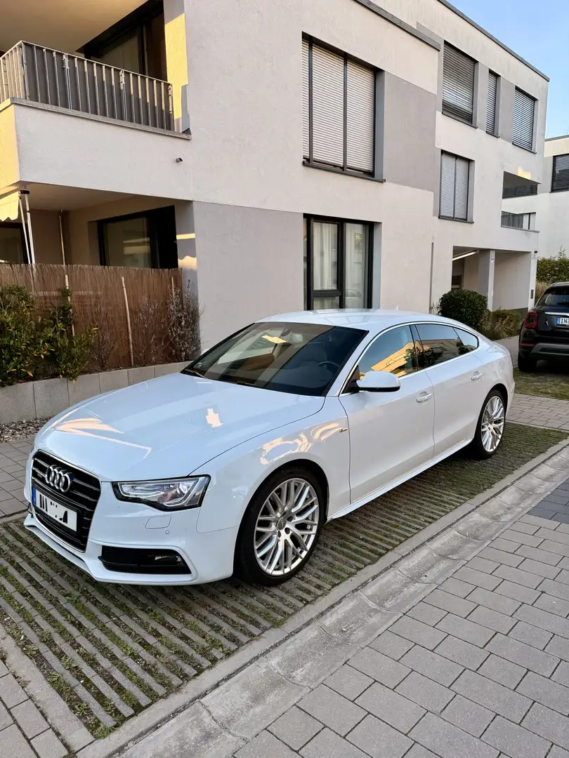 Audi A5 A5 Sportback Diesel 2.0 TDI Sportback Quattro DPF Weiß - 1