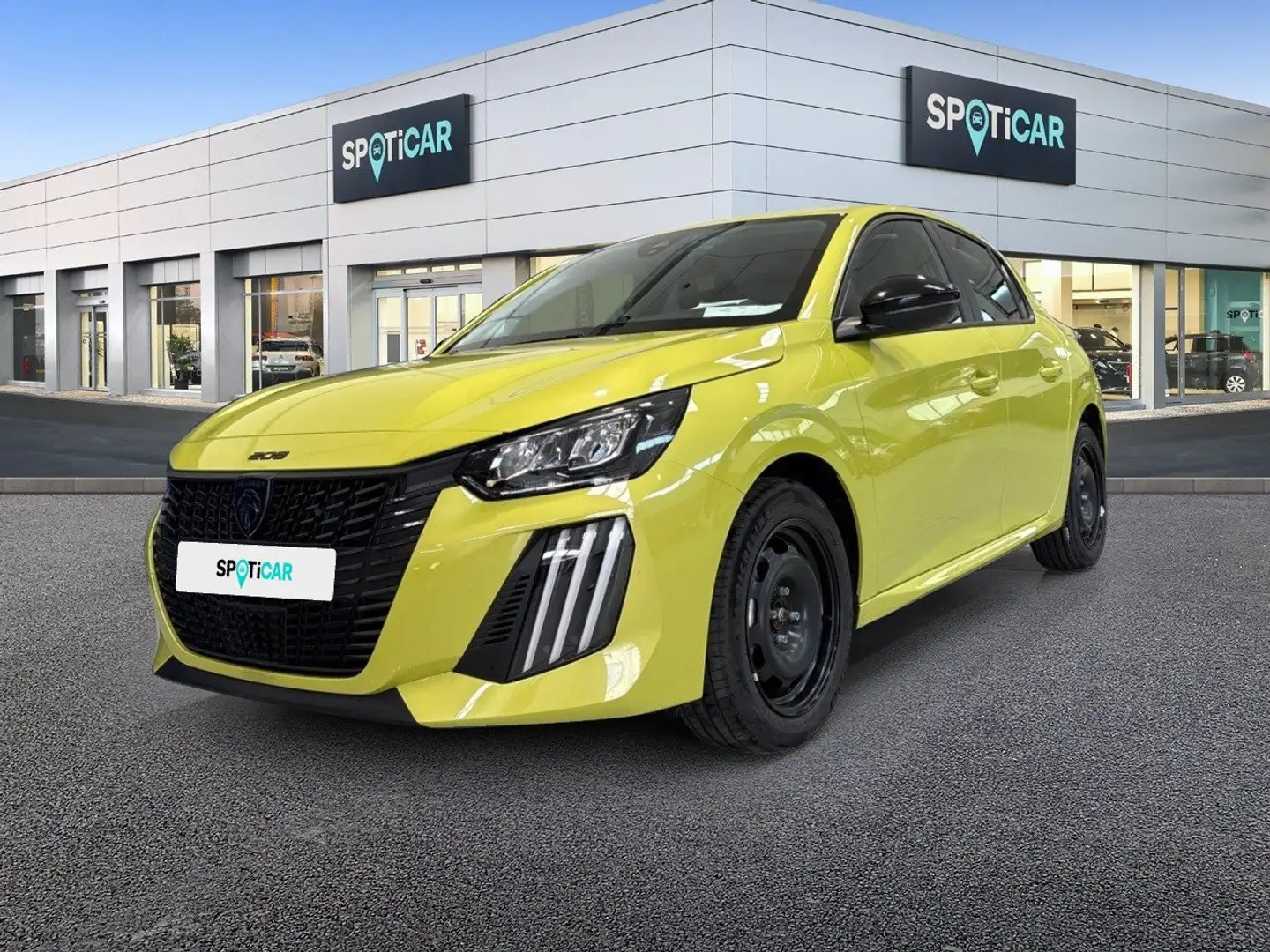 Peugeot 208 Style Puretech 75 S/S Gelb - 1