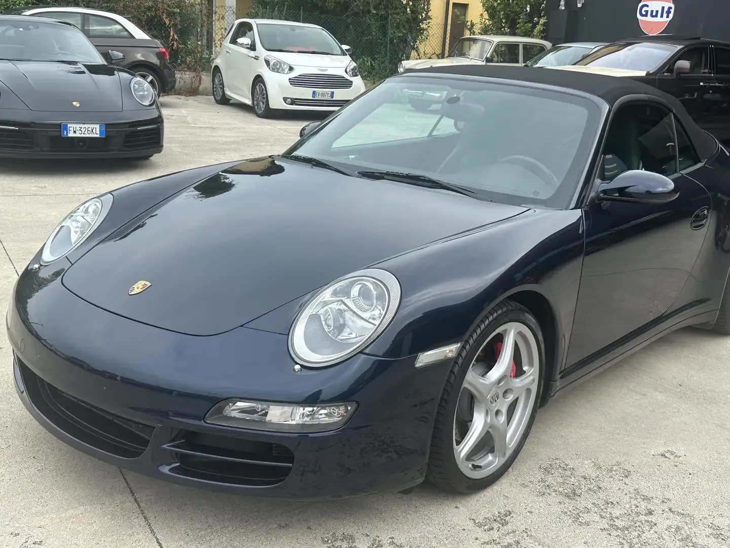 Porsche 997 carrera 4s cabriolet tiptronic 355cv!! Modrá - 1