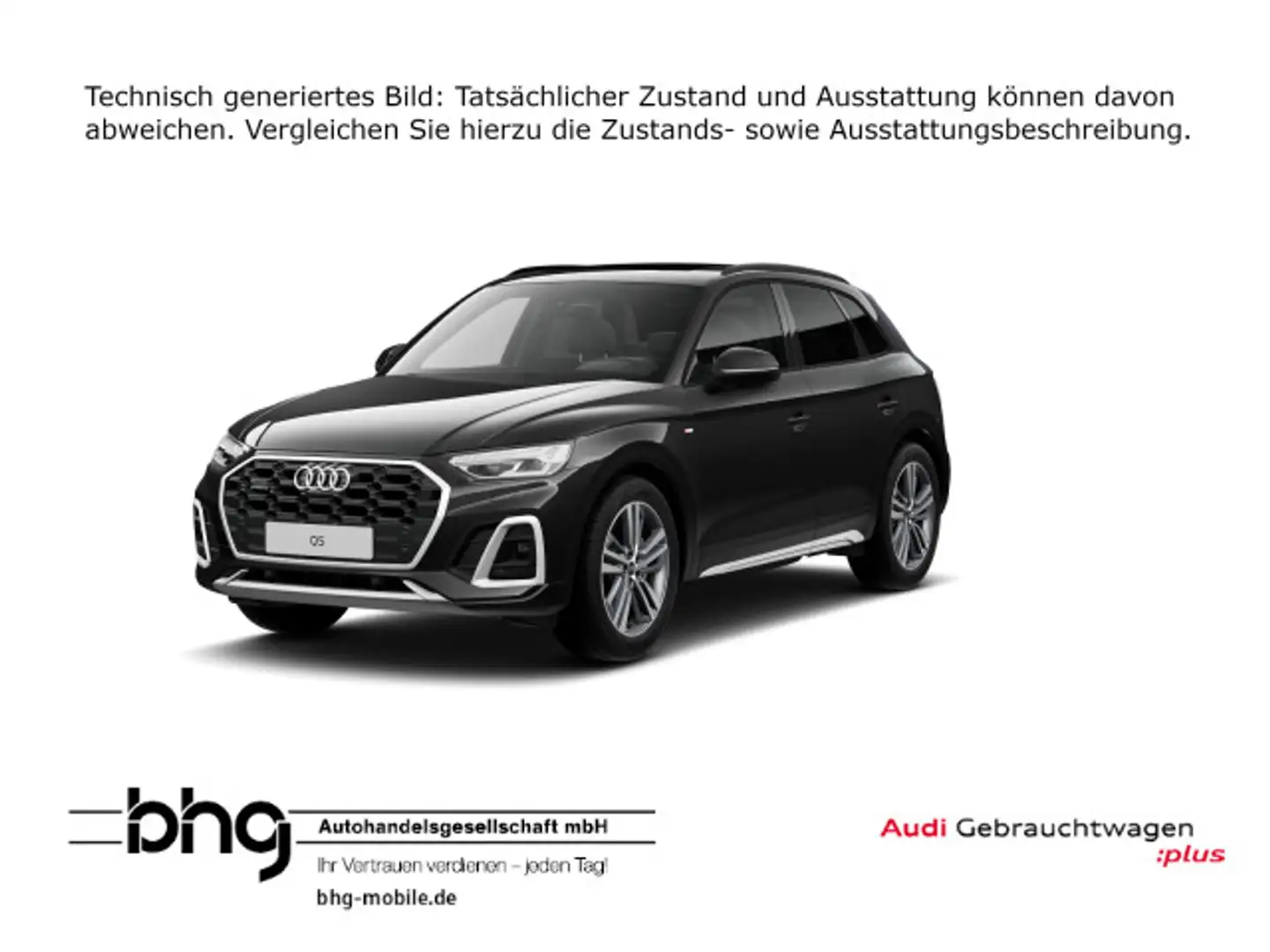 Audi Q5 50 TDI Quattro tiptronic S line Schwarz - 1