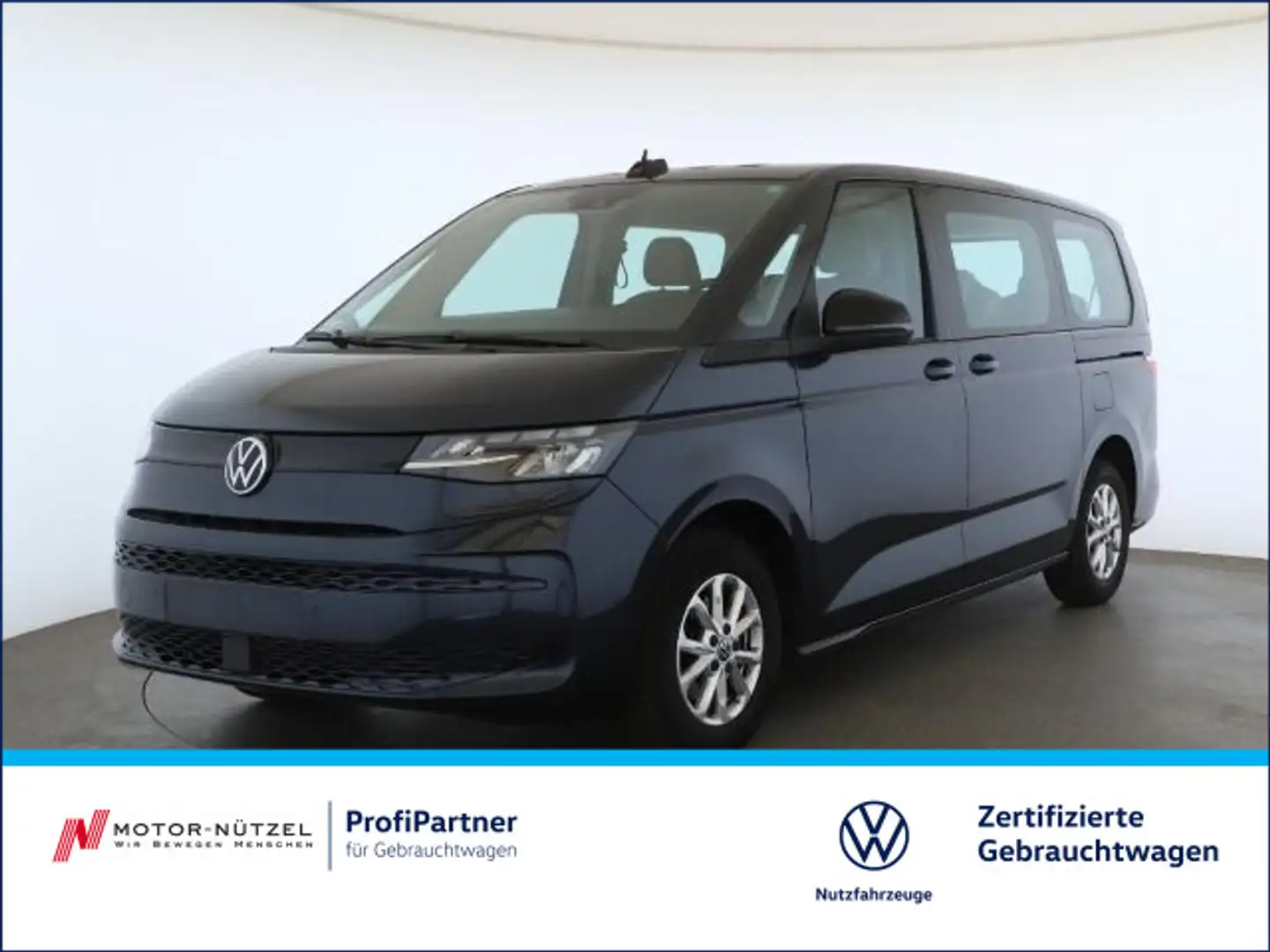 Volkswagen T7 Multivan T7 Multivan LÜ2.0TDI LED+NAV+ACC+SHZ+RFK+AHK+17" Bleu - 1