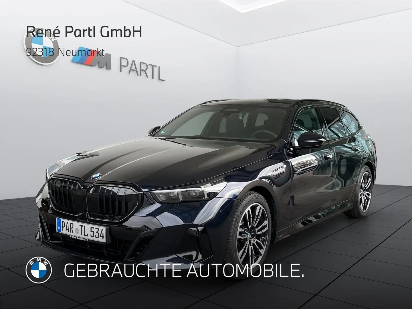 BMW 520 d Touring M-Sport-Pro DA-Prof. 360° H/K AHK Schwarz - 1